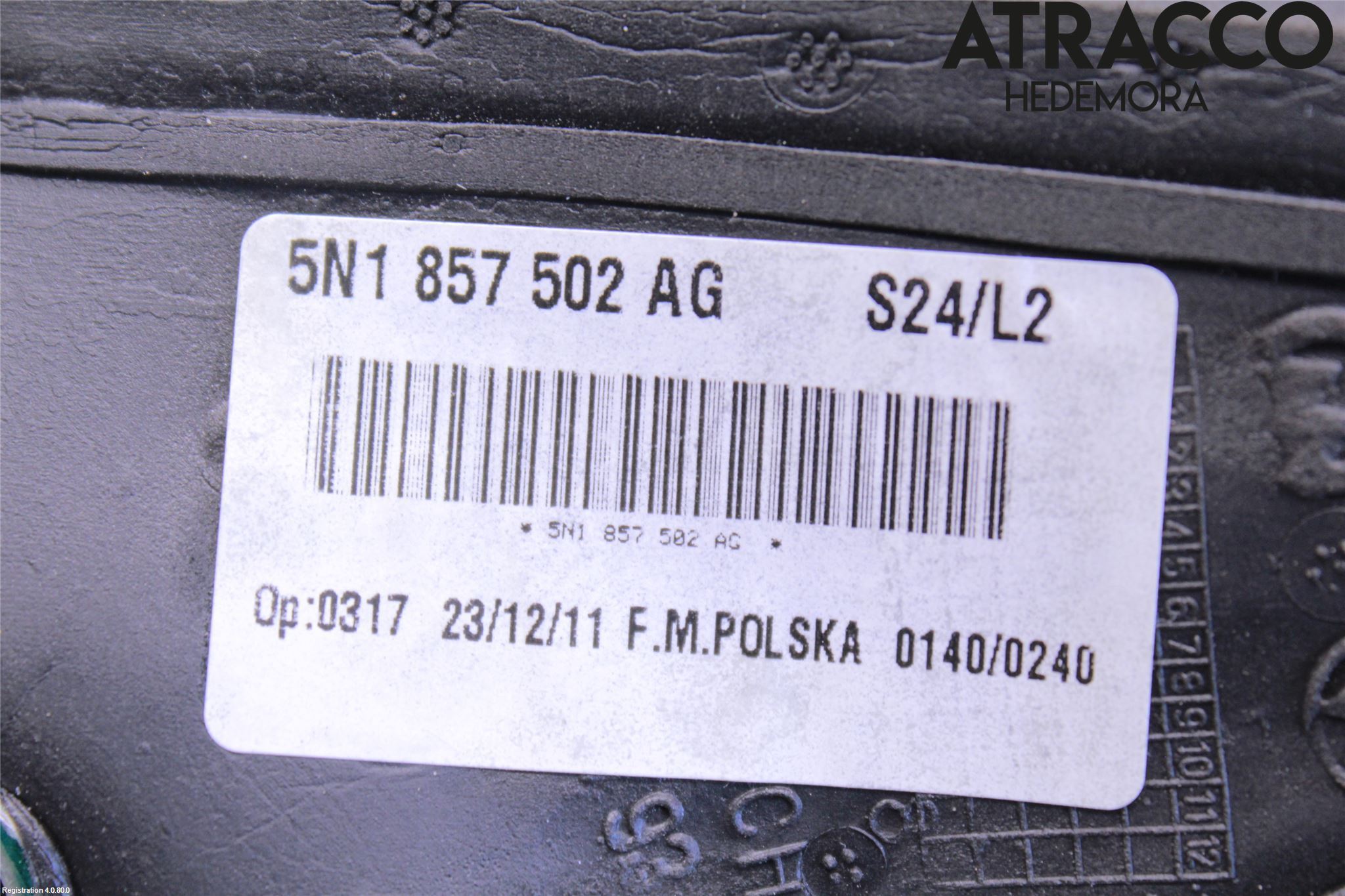 Volkswagen VW TIGUAN 07-16 Spegel Yttre El Hö