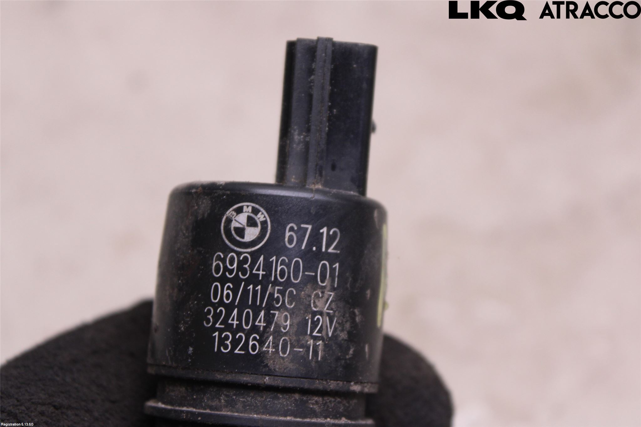 BMW 7 F01/02/03/04 09-15 Spolarpump Vindruta