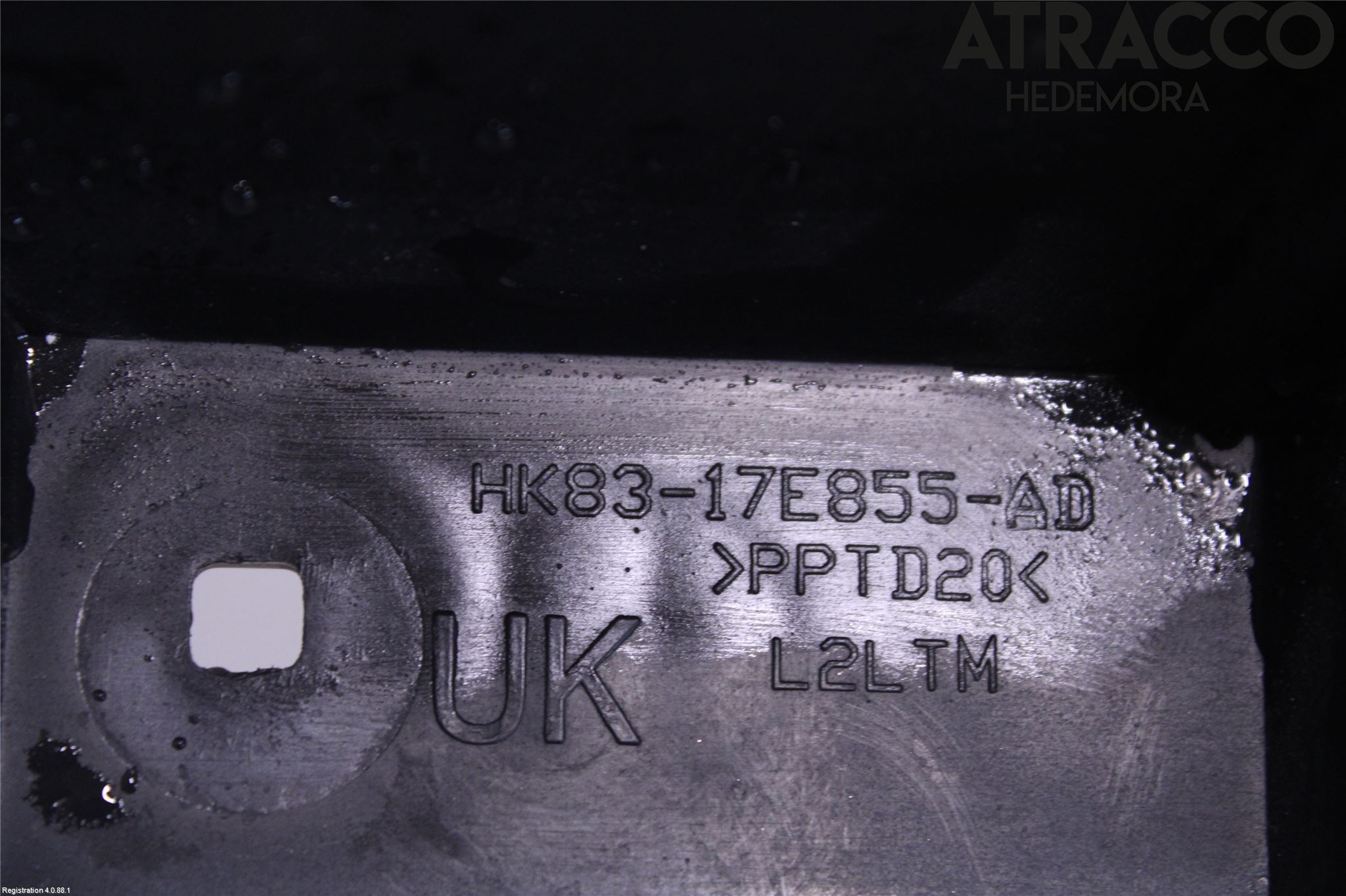 Jaguar F-PACE Stötfångare Deformelement Bak