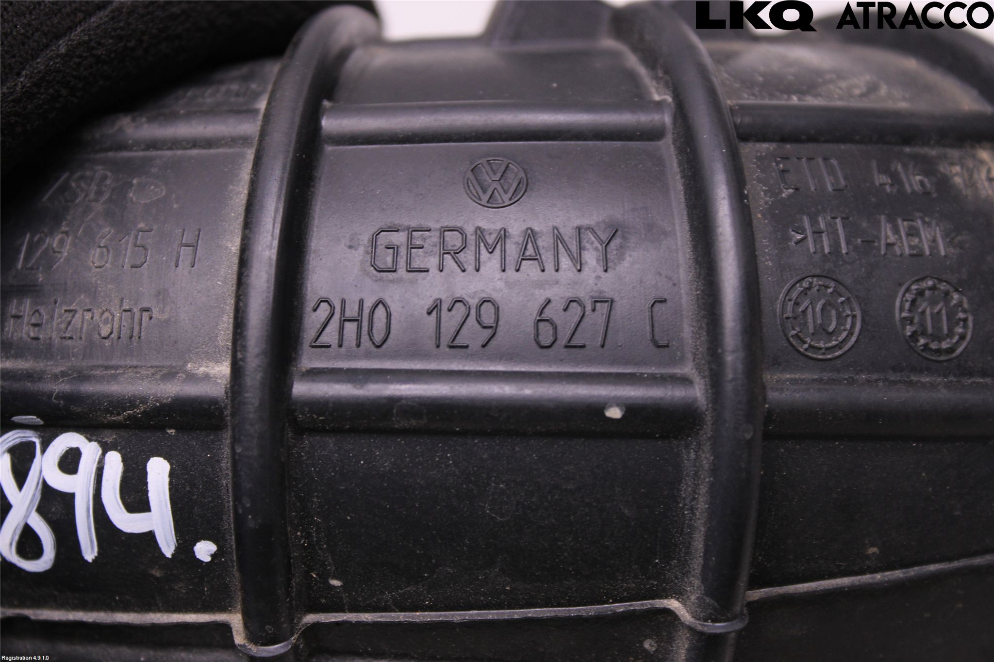 Volkswagen VW AMAROK 2H 10-22 Injgummibälg-Slang