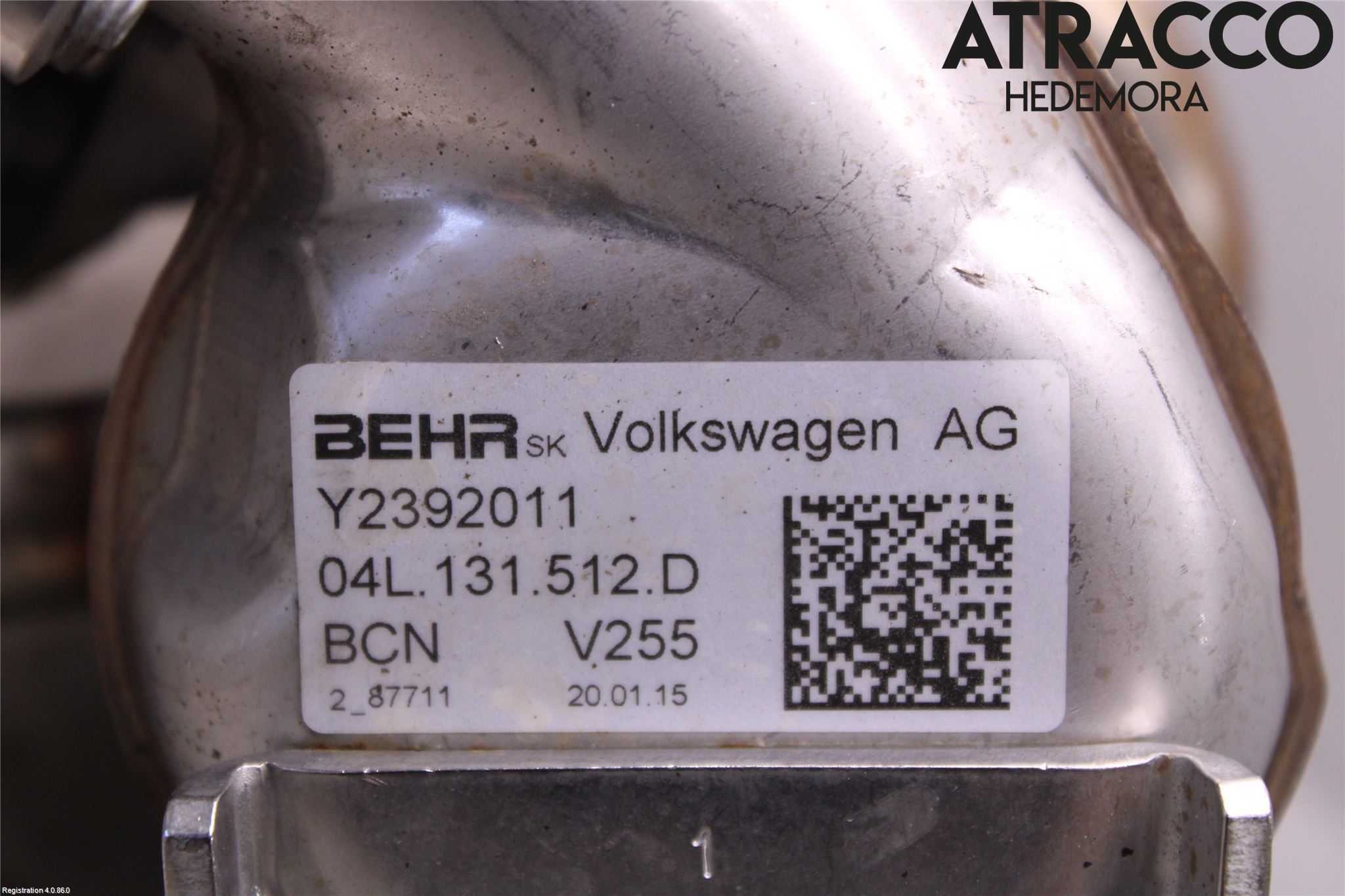 Volkswagen VW PASSAT 15-19 Avgaskylare