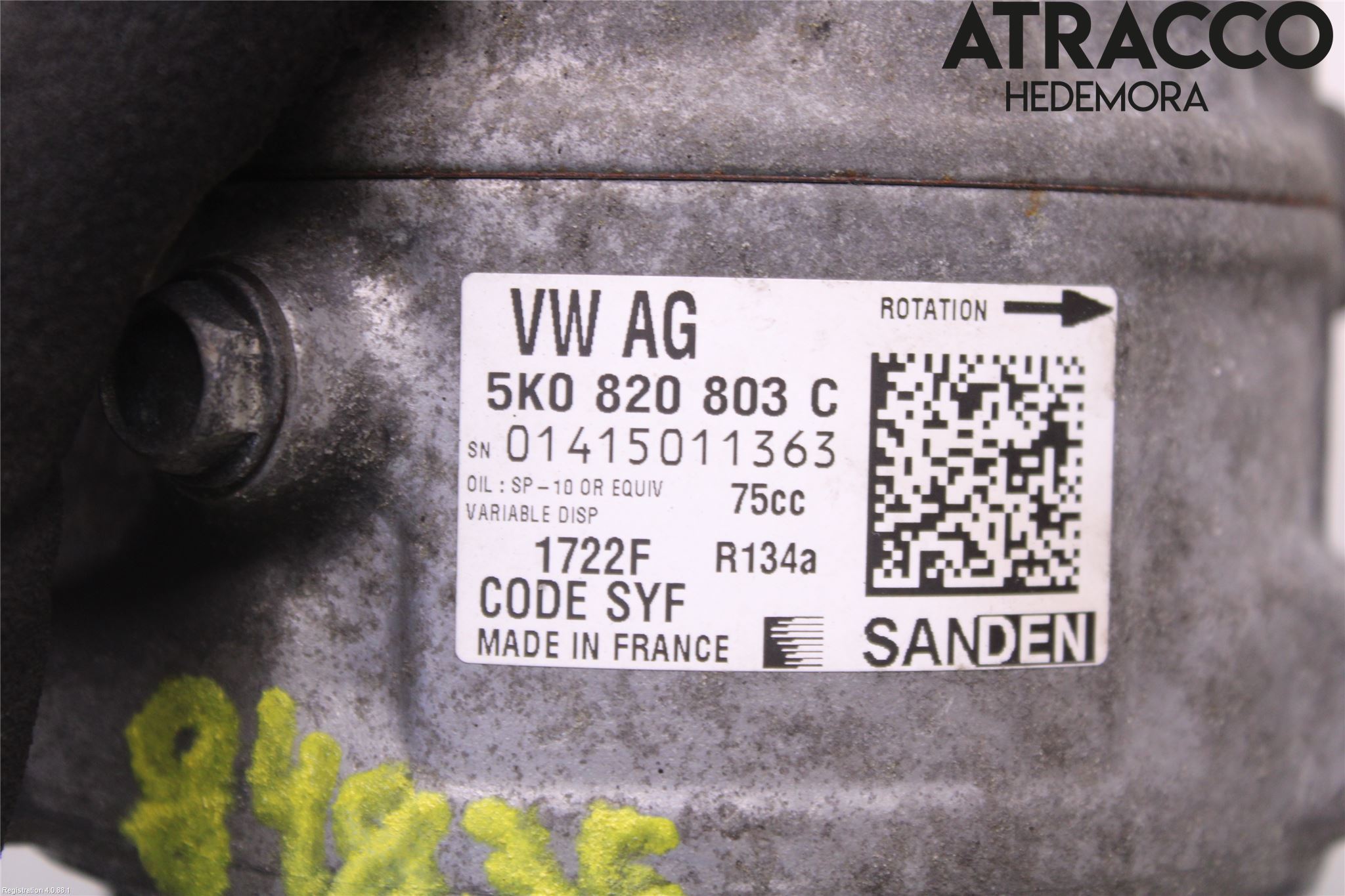 Audi Q3 8U 12-18 Ac Kompressor