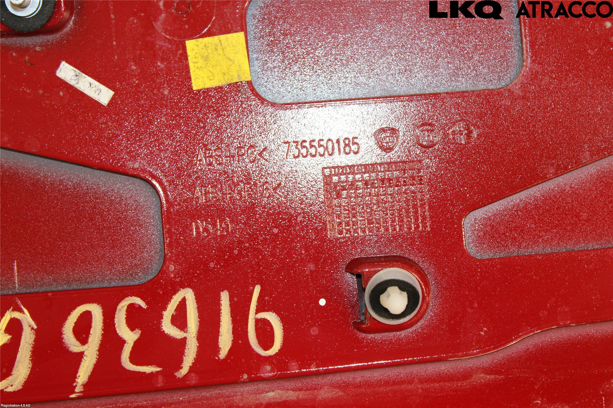 Fiat 500L 13-19 Spoiler Baklucka