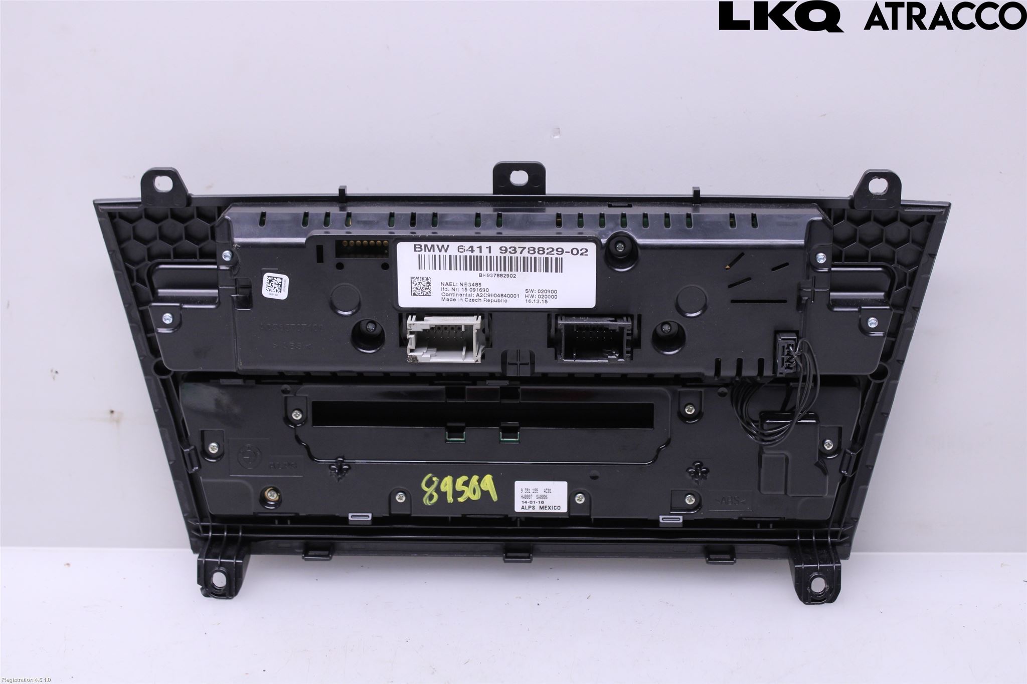 BMW X4 F26 14-18 Cd Radio - Multimediapanel