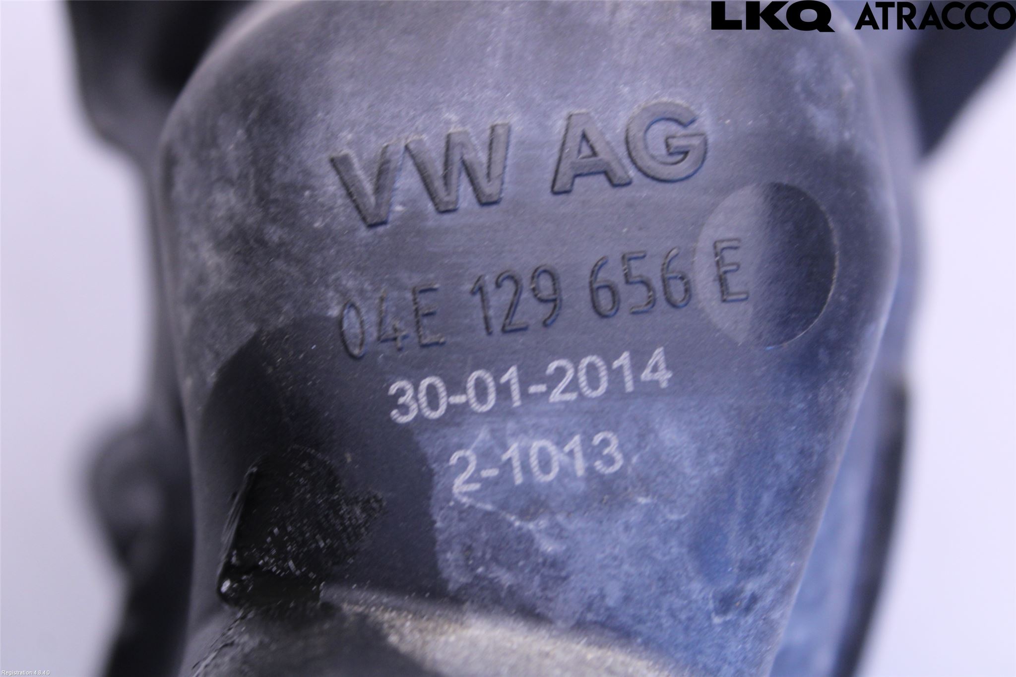 Volkswagen VW GOLF / E-GOLF VII 13-20 Laddluft-Intercoolerrör