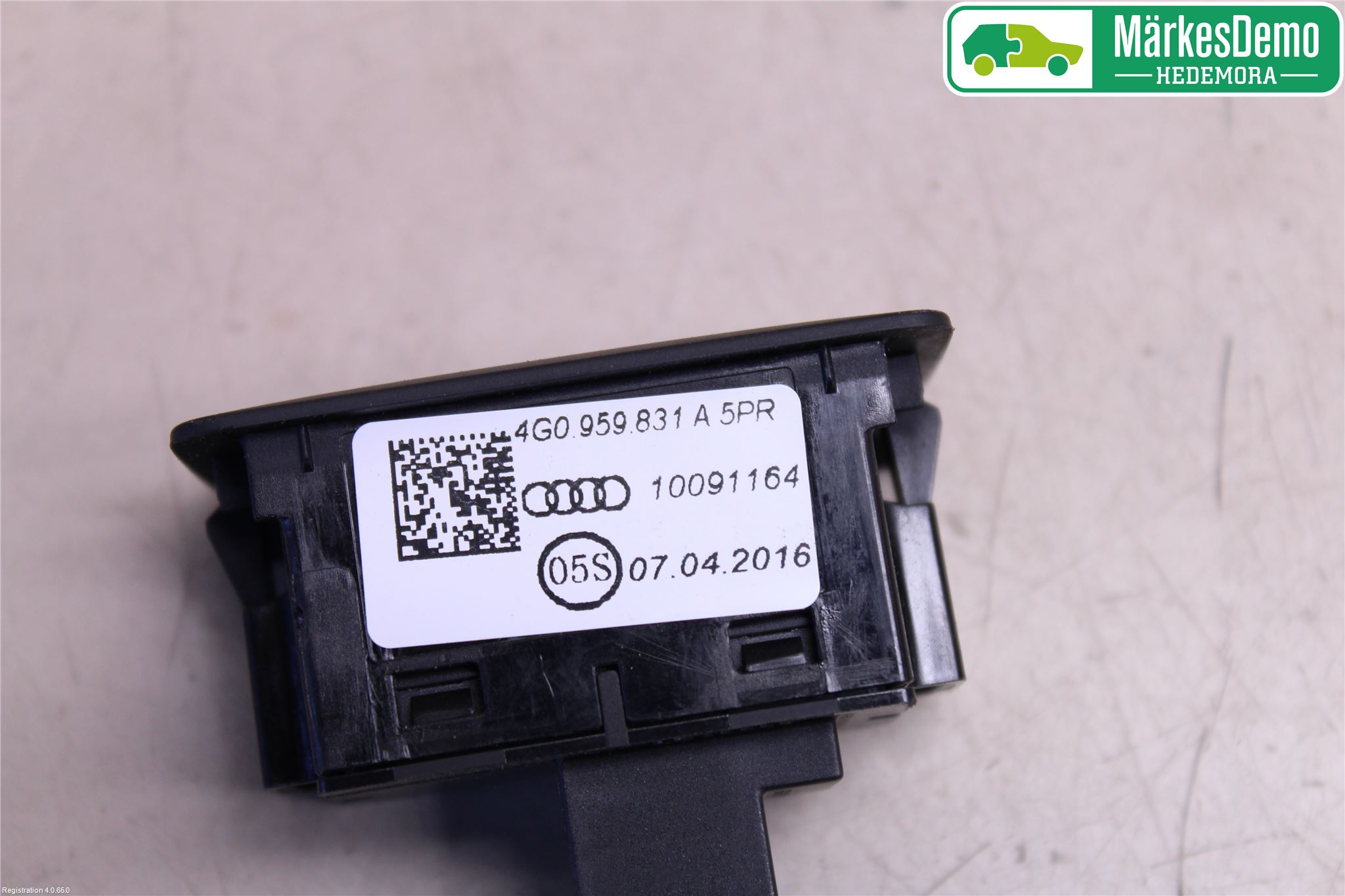 Audi Q5 09-16 Strömställare Baklucka