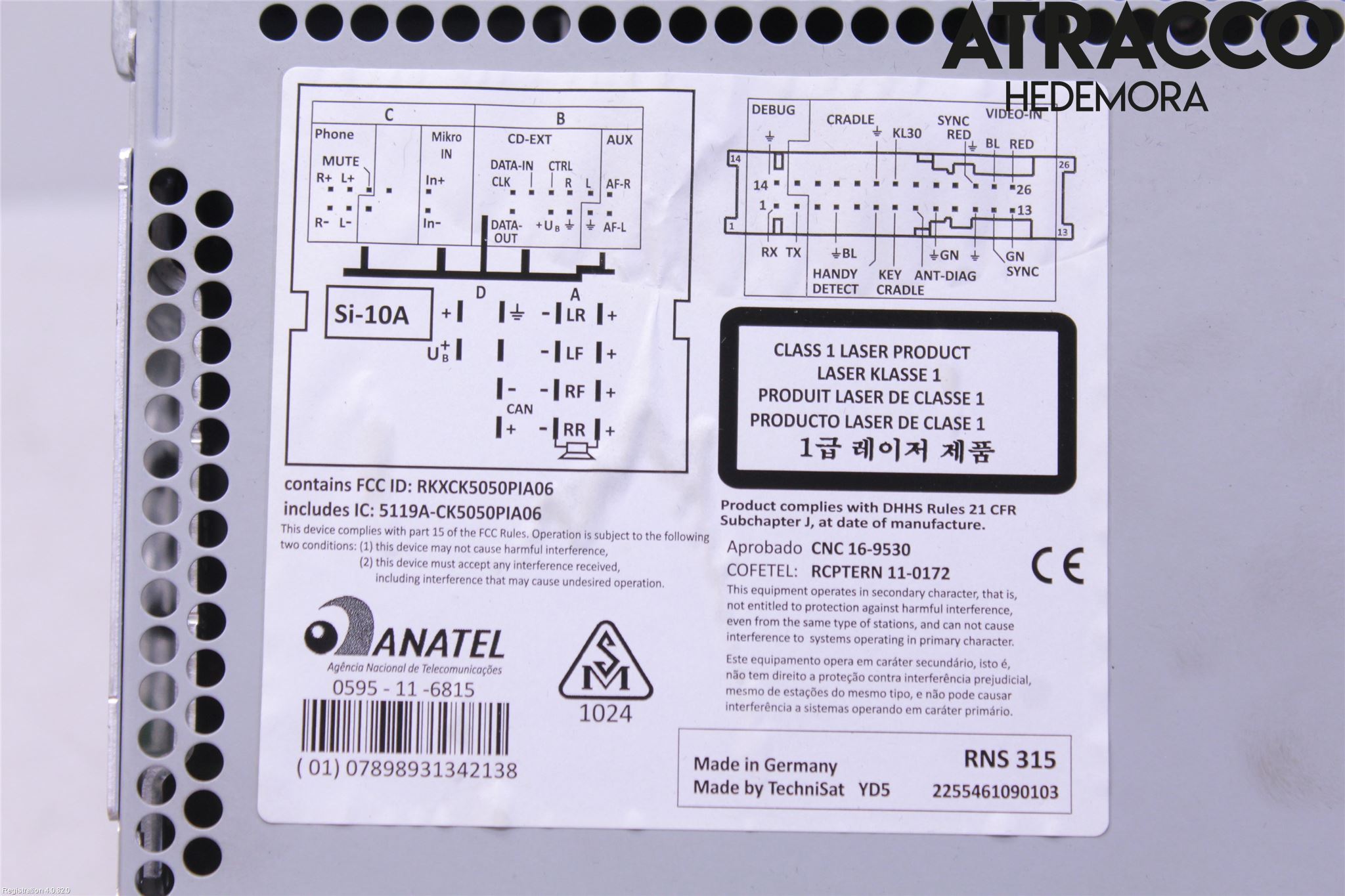 Volkswagen VW SHARAN 11- Cd Radio - Multimediapanel