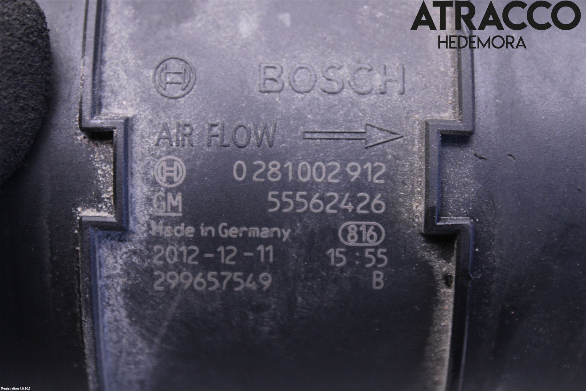 Opel INSIGNIA 09-16 Injluftmassamätare