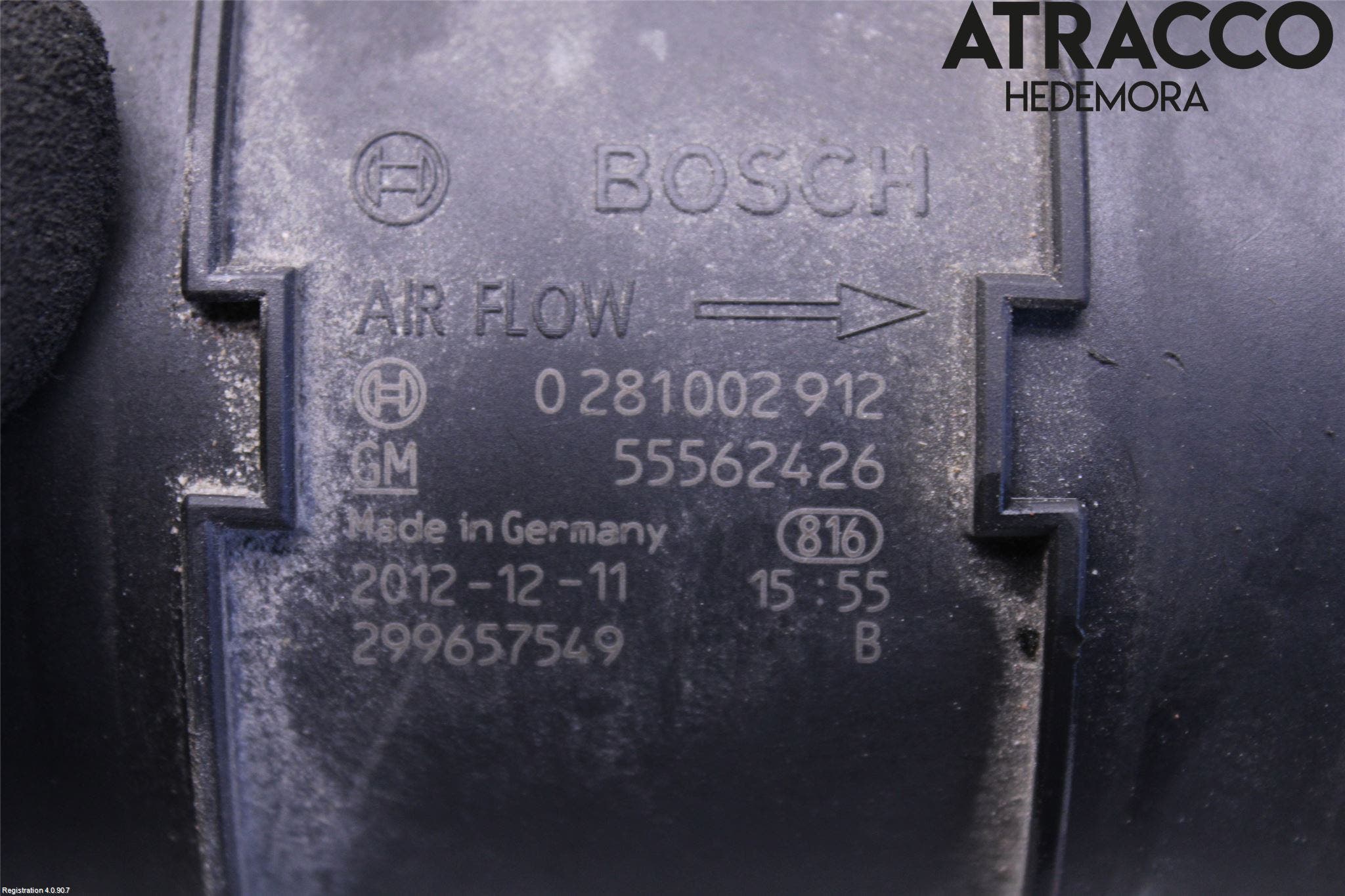 Opel INSIGNIA 09-16 Injluftmassamätare