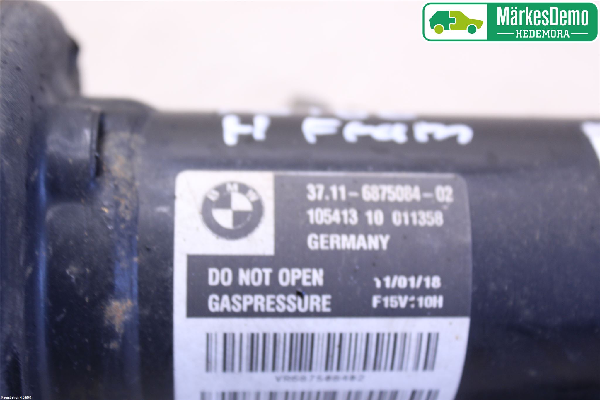 BMW X5 F15 13-18 Fjäderben Fram Höger