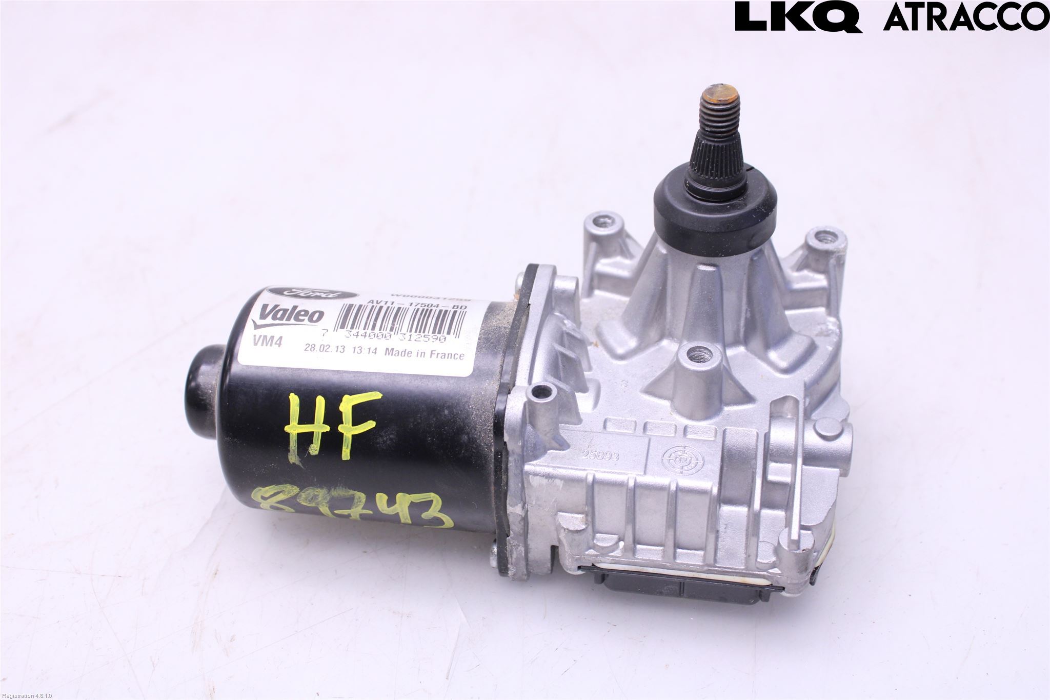 Ford B-MAX 12-17 Torkarmotor Vindruta