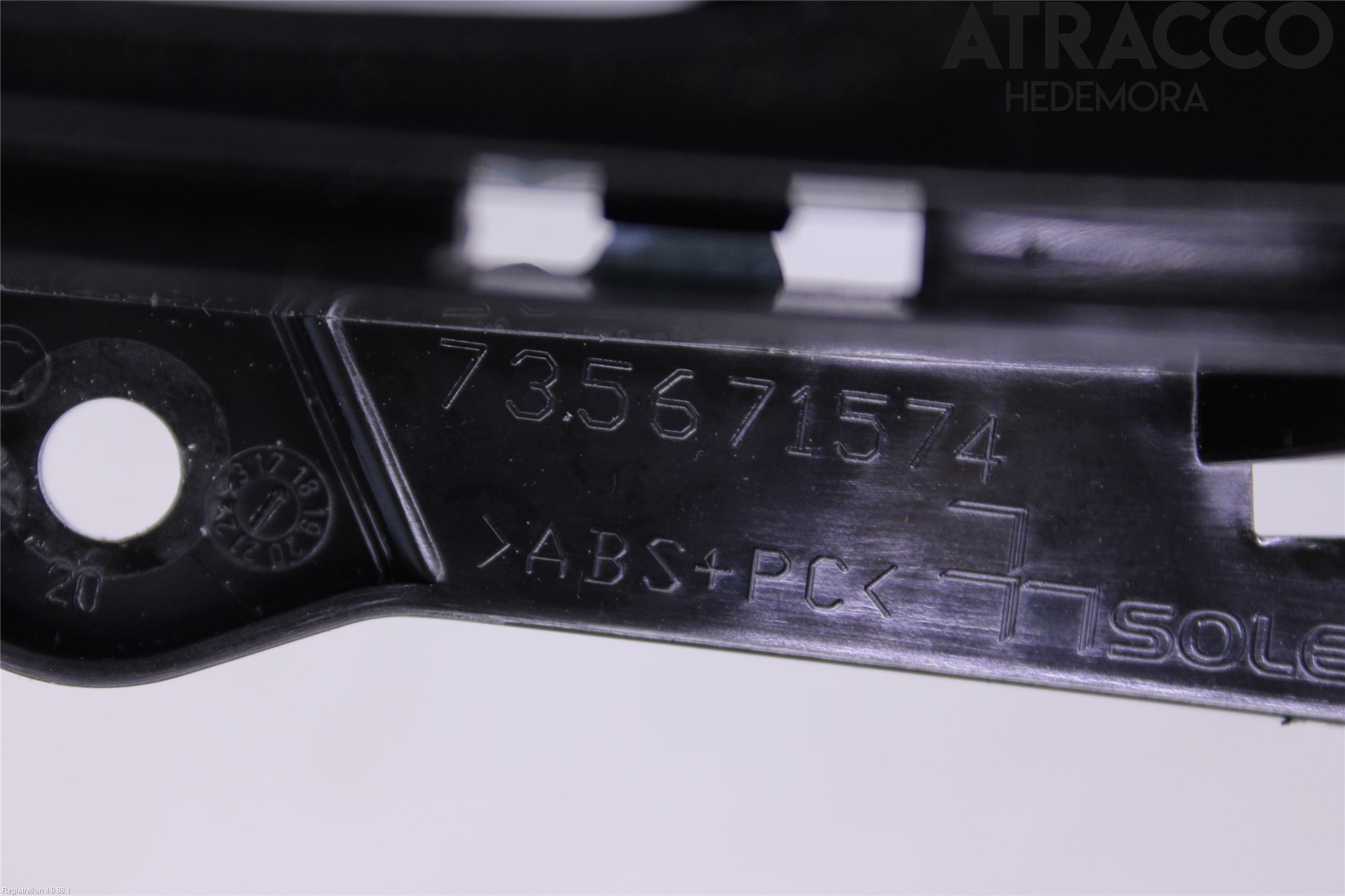 Fiat 500e 20- Defrosterkanal-Munstycke