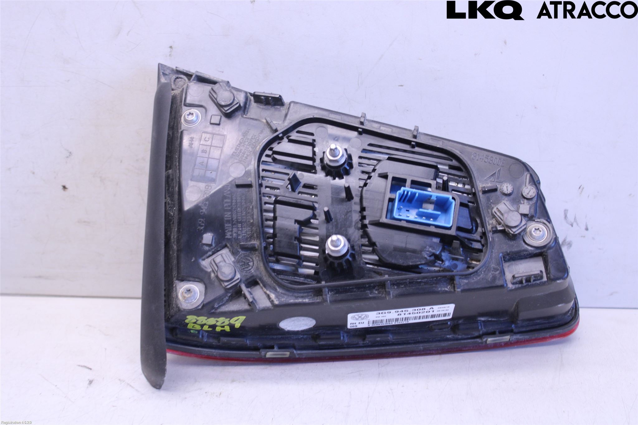 Volkswagen VW PASSAT 15-19 Bakljus Lucka Hö