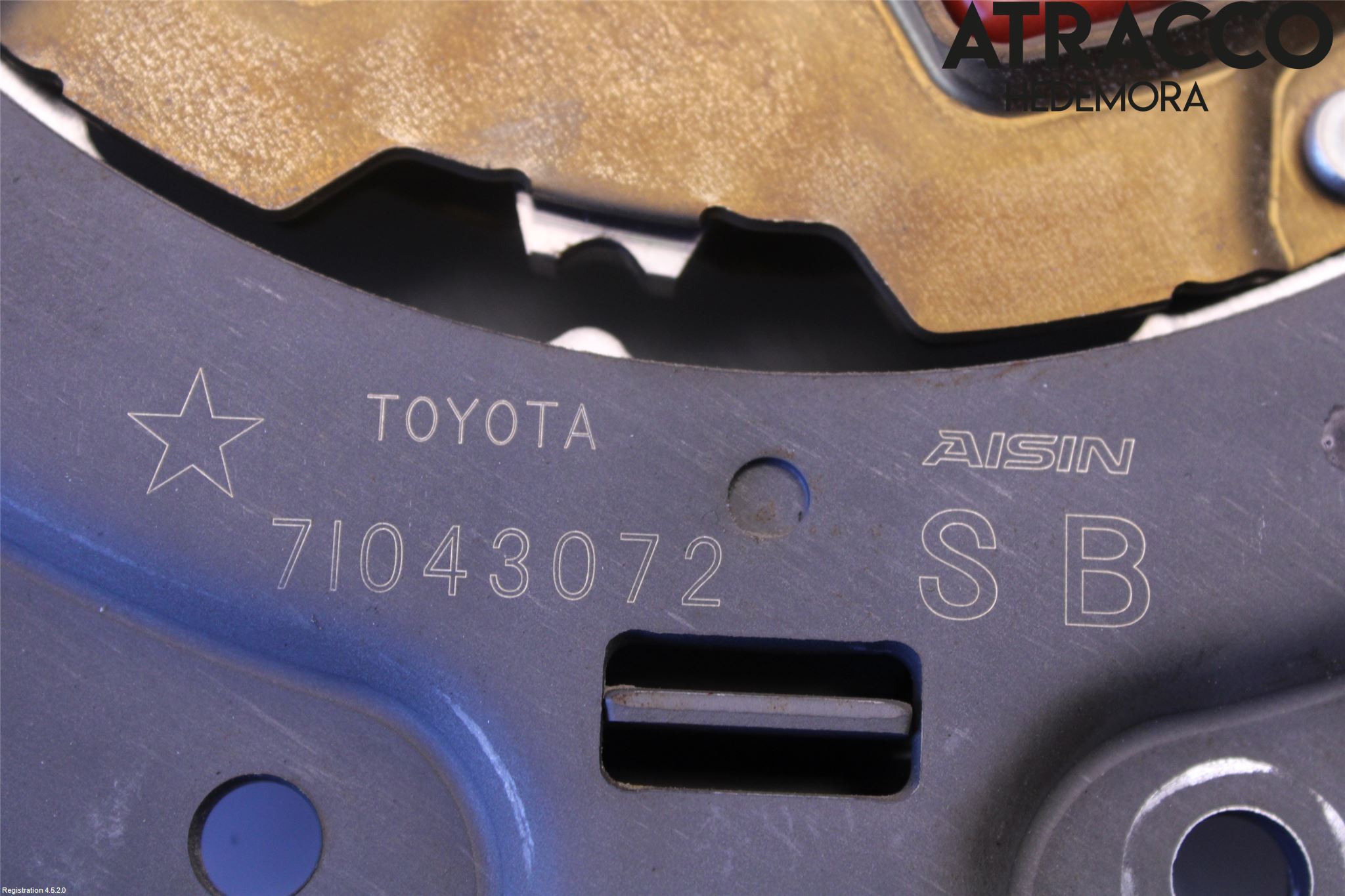 Toyota AURIS 13-19 Koppling-Lamell