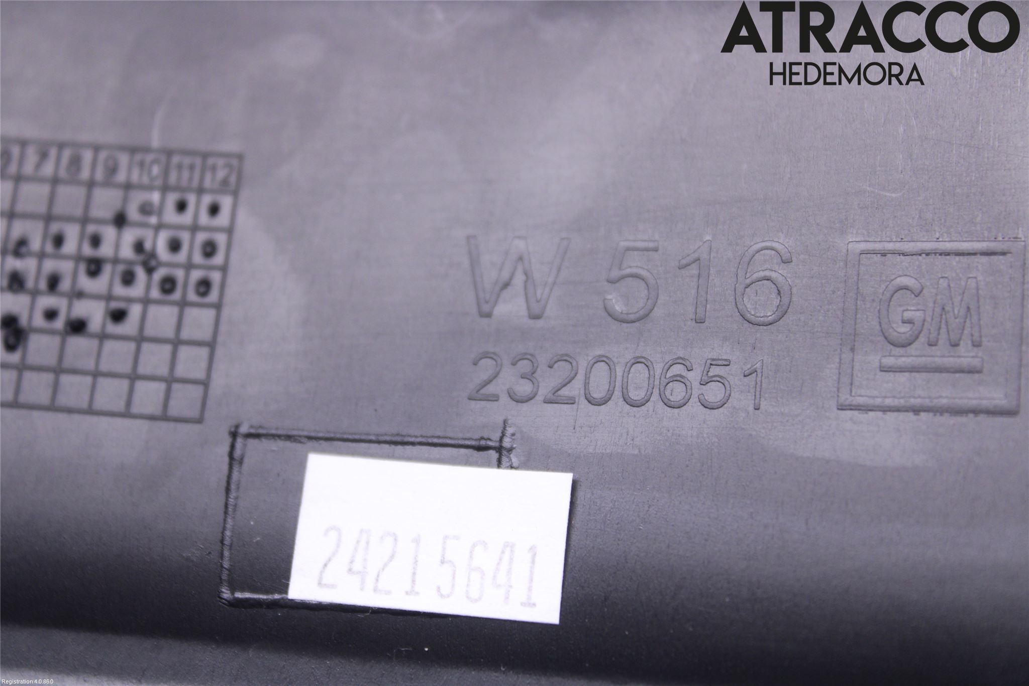 Chevrolet CAMARO Inr Tunnelfack