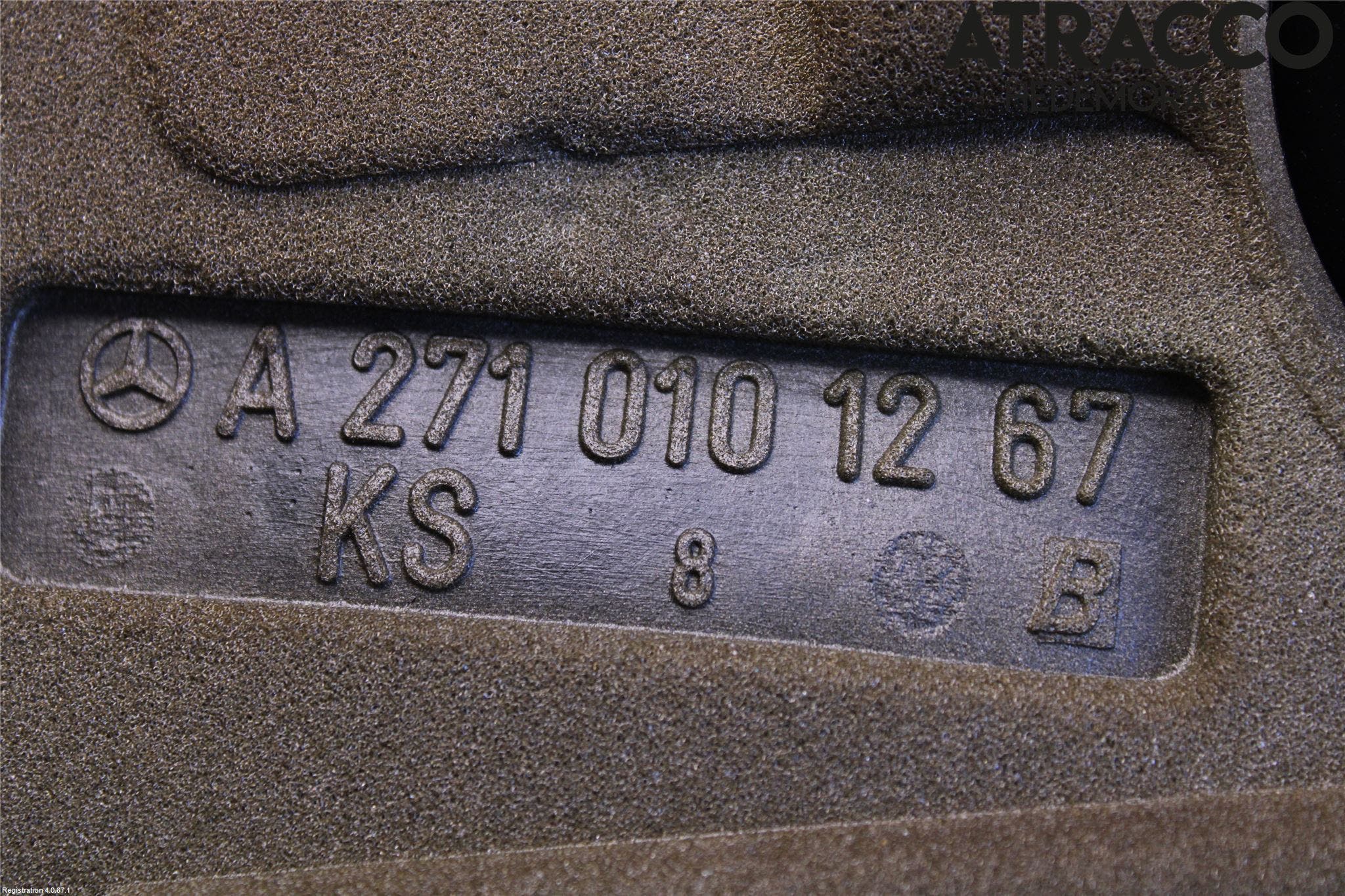 Mercedes-Benz MB C-KLASS (W204) 07-15 Motorkåpa