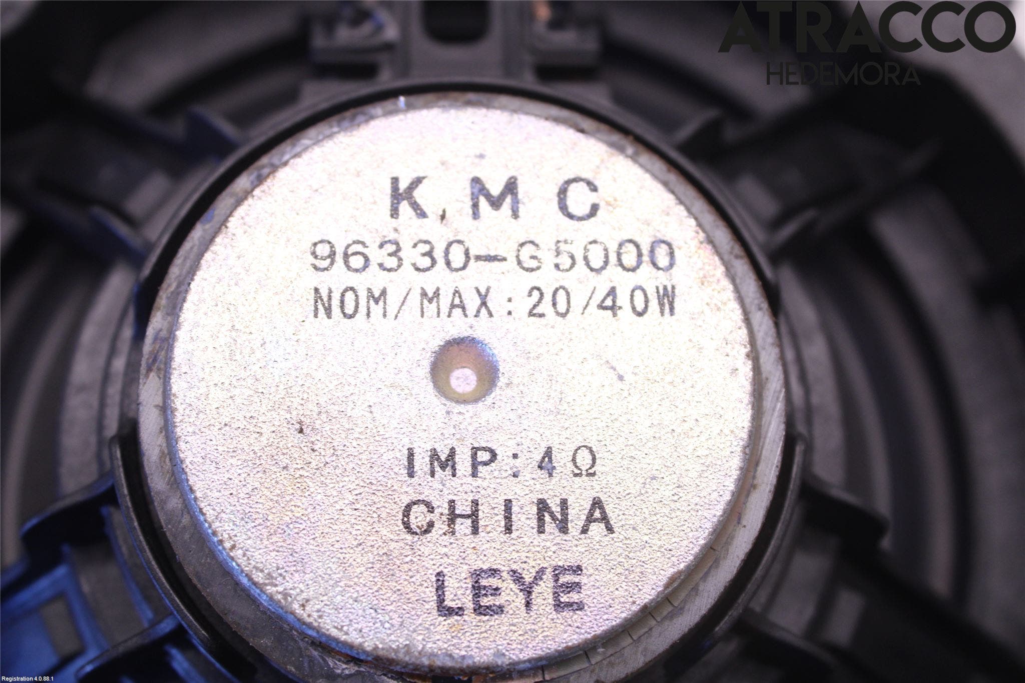 Kia NIRO (DE) 17-22 Högtalare