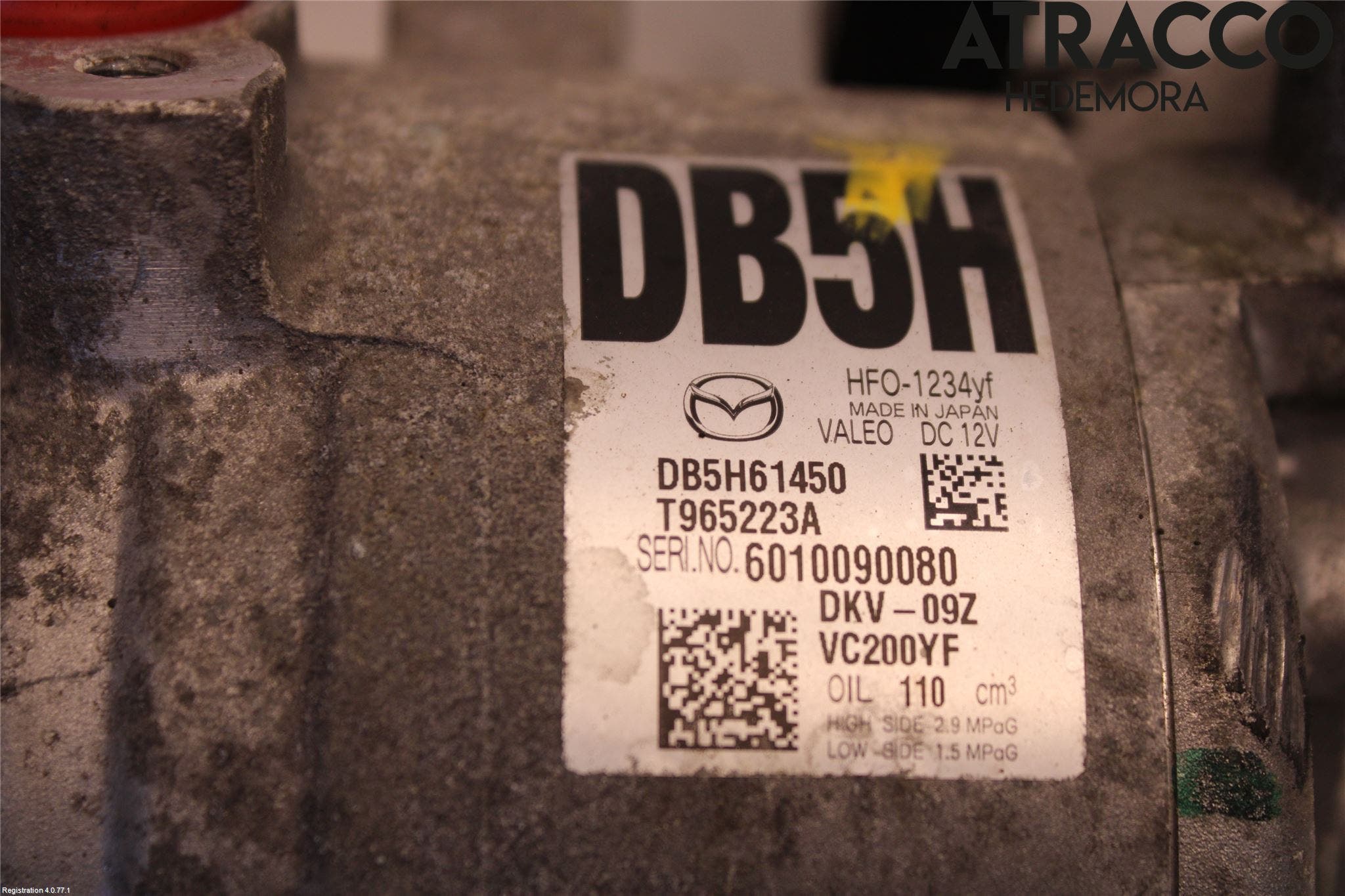 Mazda 2 (DJ) 15-22 Ac Kompressor