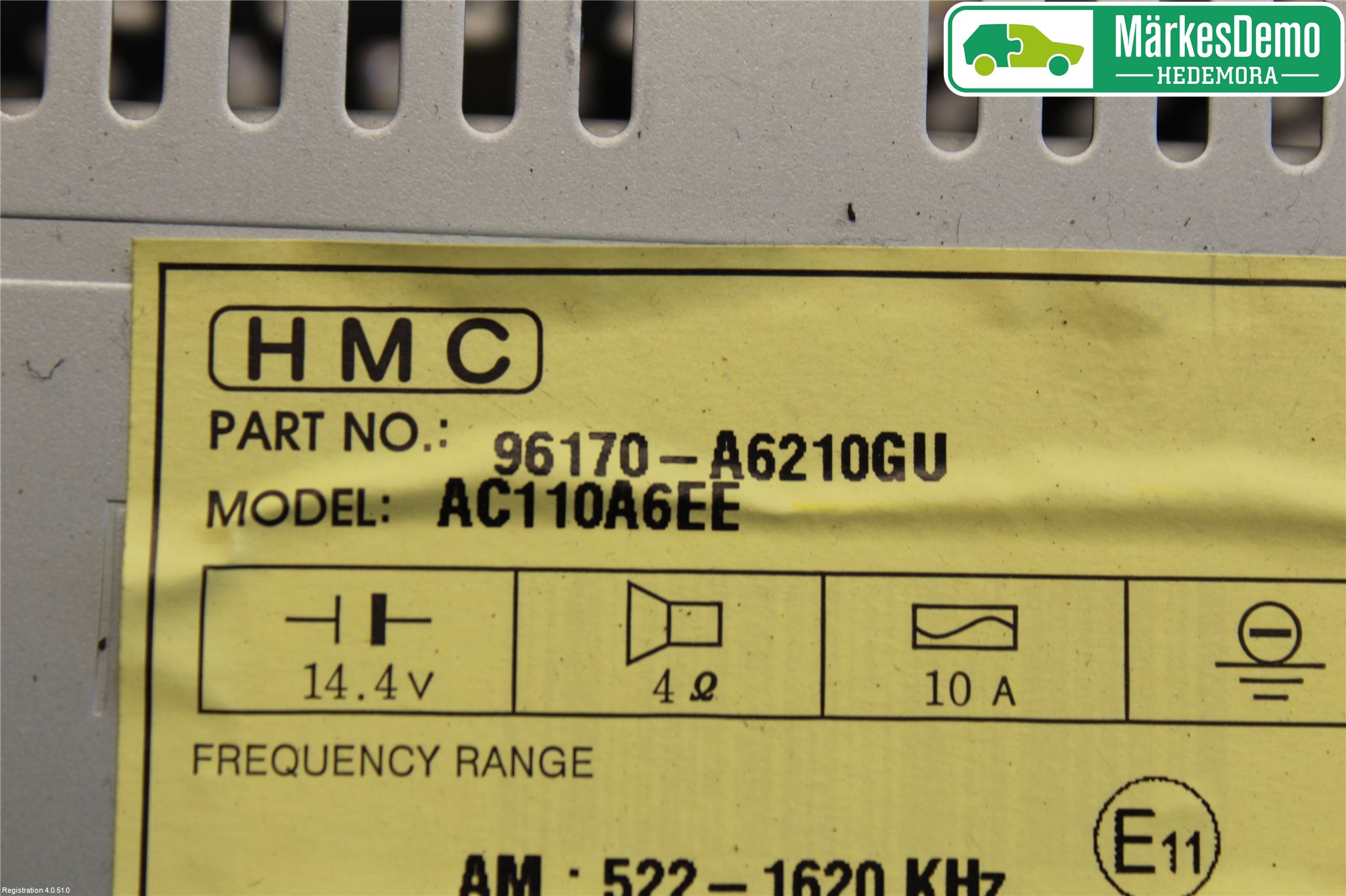 Hyundai i30 GD 13-17 Cd Radio - Multimediapanel