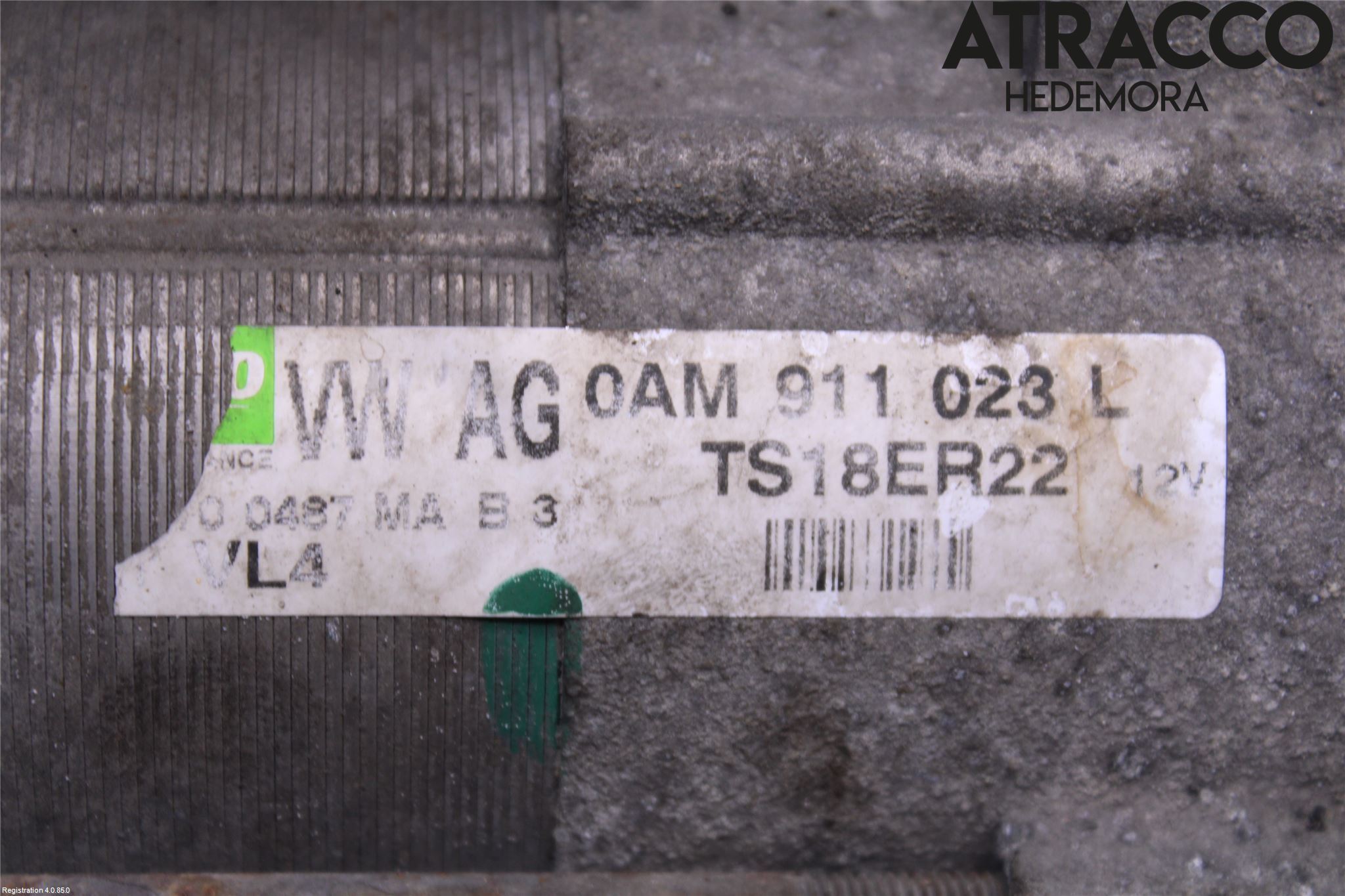 Volkswagen VW POLO 10-17 Startmotor Diesel