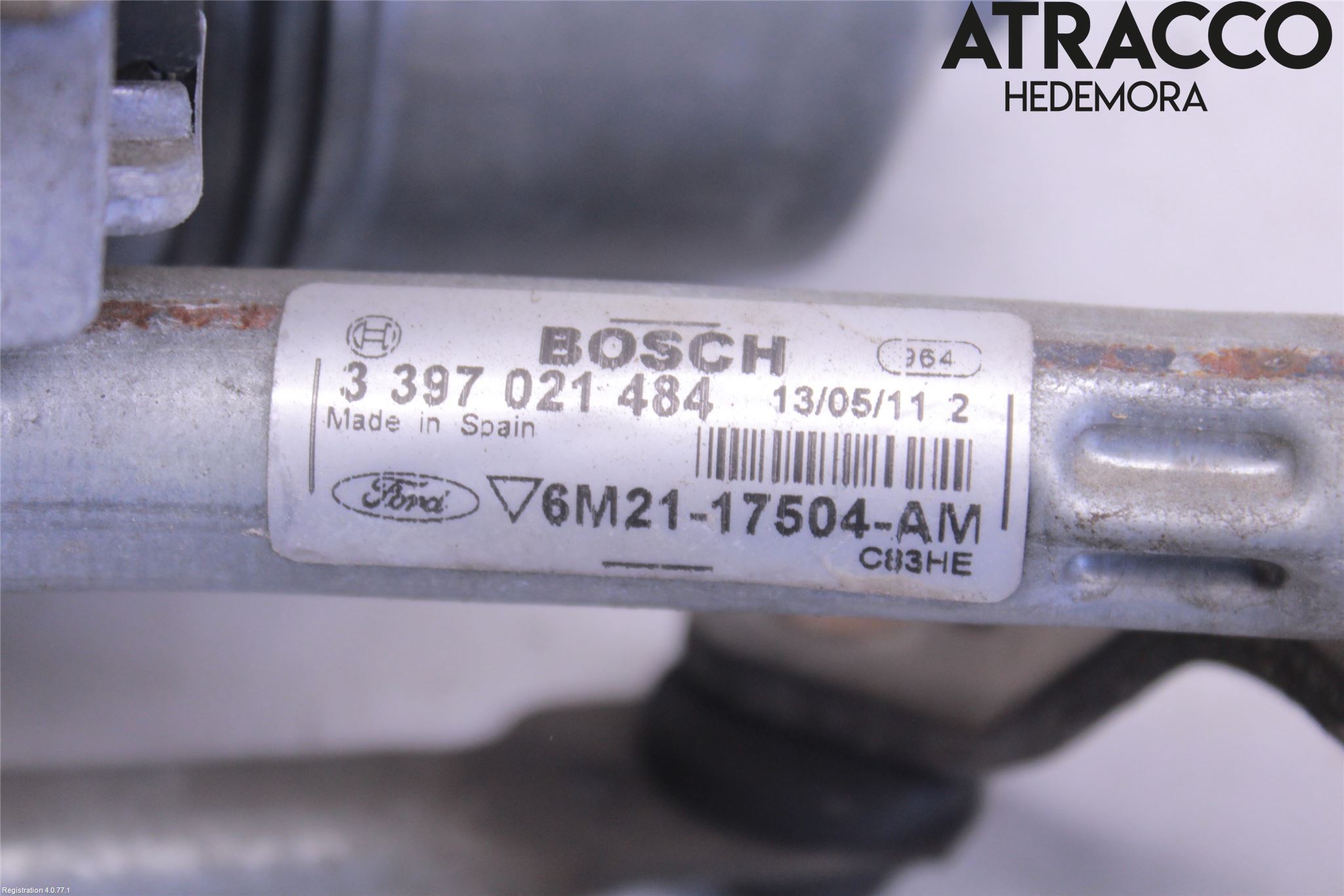 Ford S-MAX 06-15 Torkarmotor Vindruta