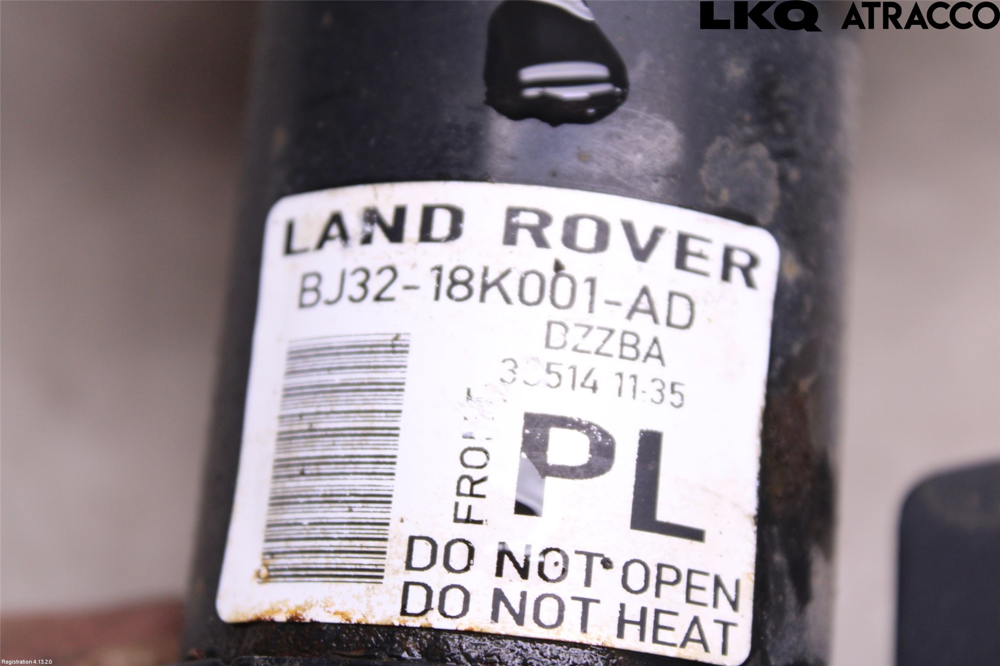 Landrover LAND ROVER RANGE ROVER EVOQUE (L538) 11-18 Fjäderben Fram Vänster