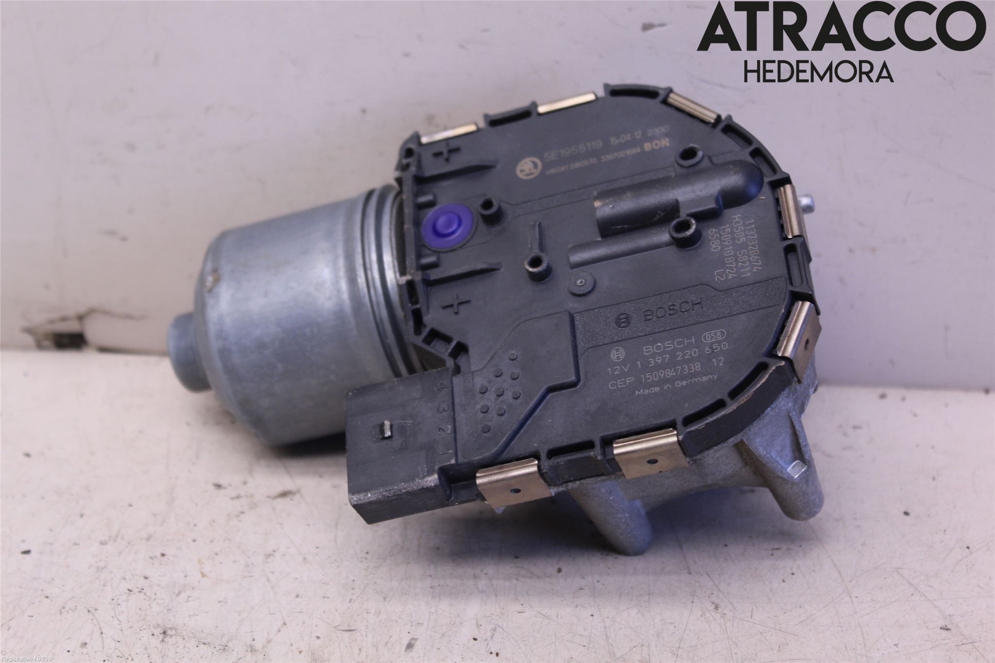 Skoda OCTAVIA (5E) 13-20 Torkarmotor Vindruta