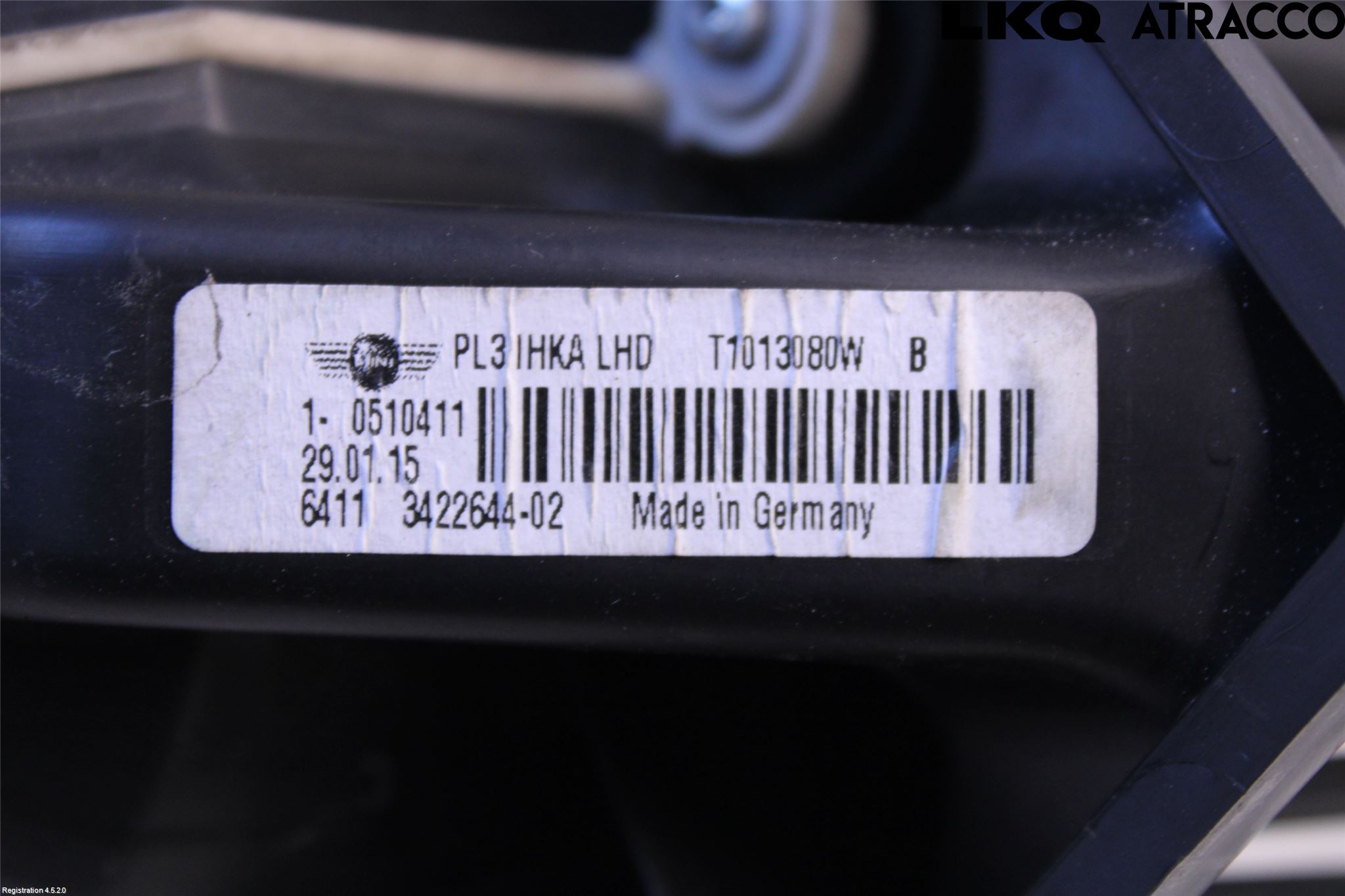 Mini COUNTRYMAN R60 11-16 Ac Värmefläkt