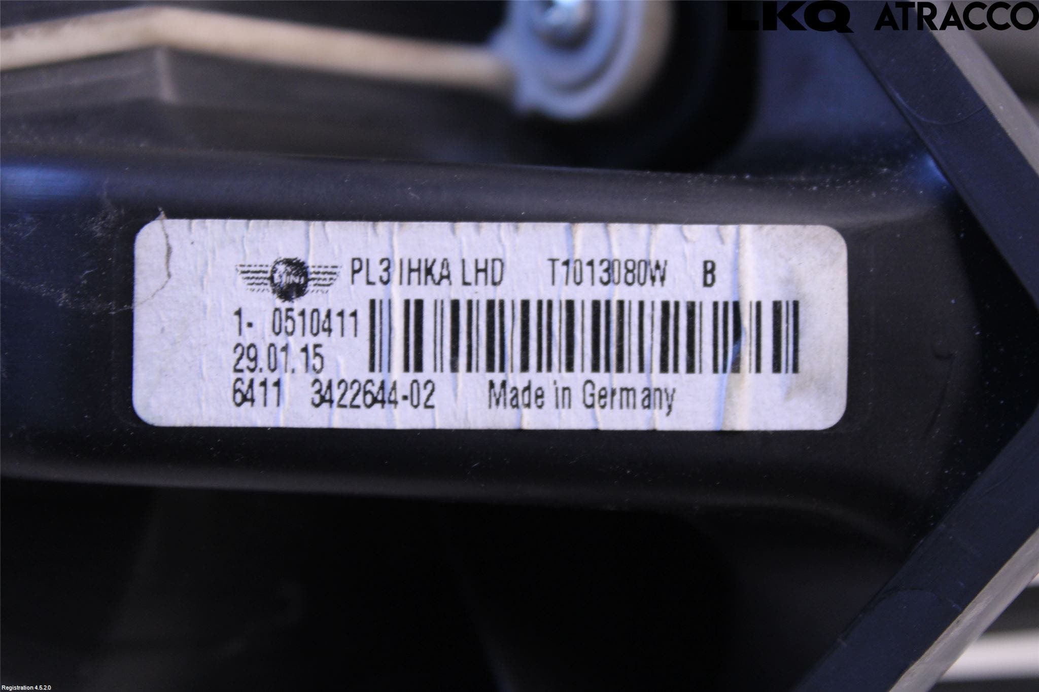 Mini COUNTRYMAN R60 11-16 Ac Värmefläkt