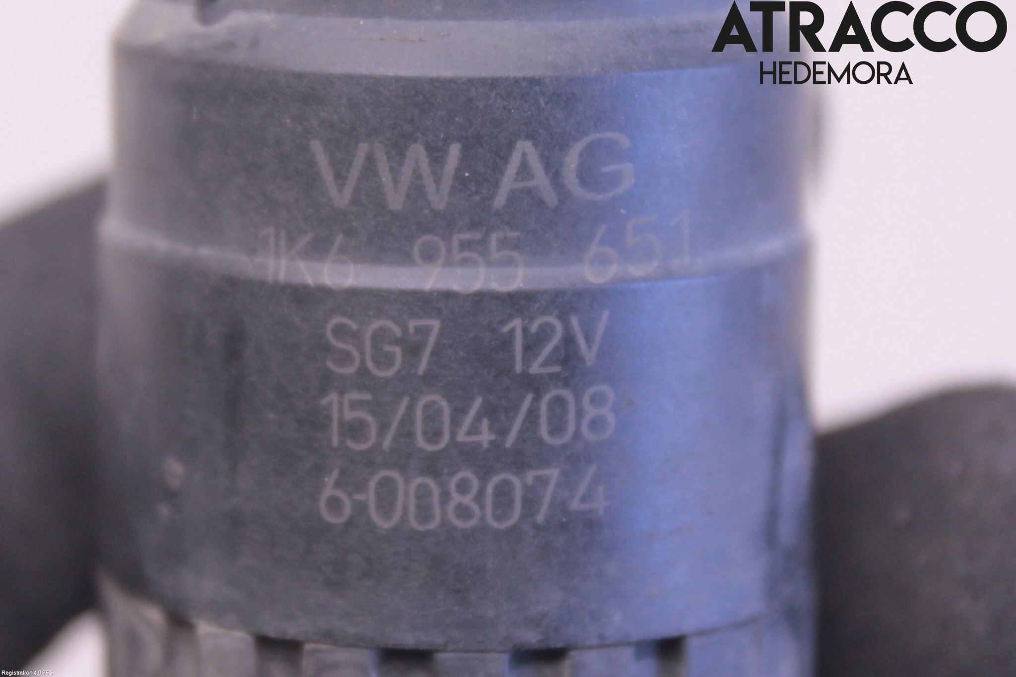 Volkswagen VW GOLF PLUS/CROSS GOLF 04-14 Spolarpump Vindruta