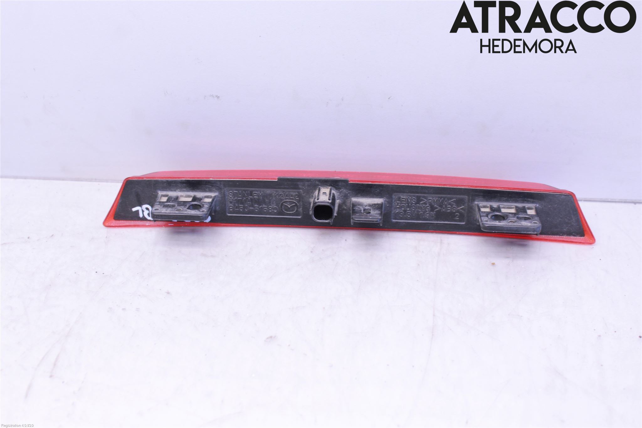 Mazda 3 III 14-19 Bromsljus Bakruta