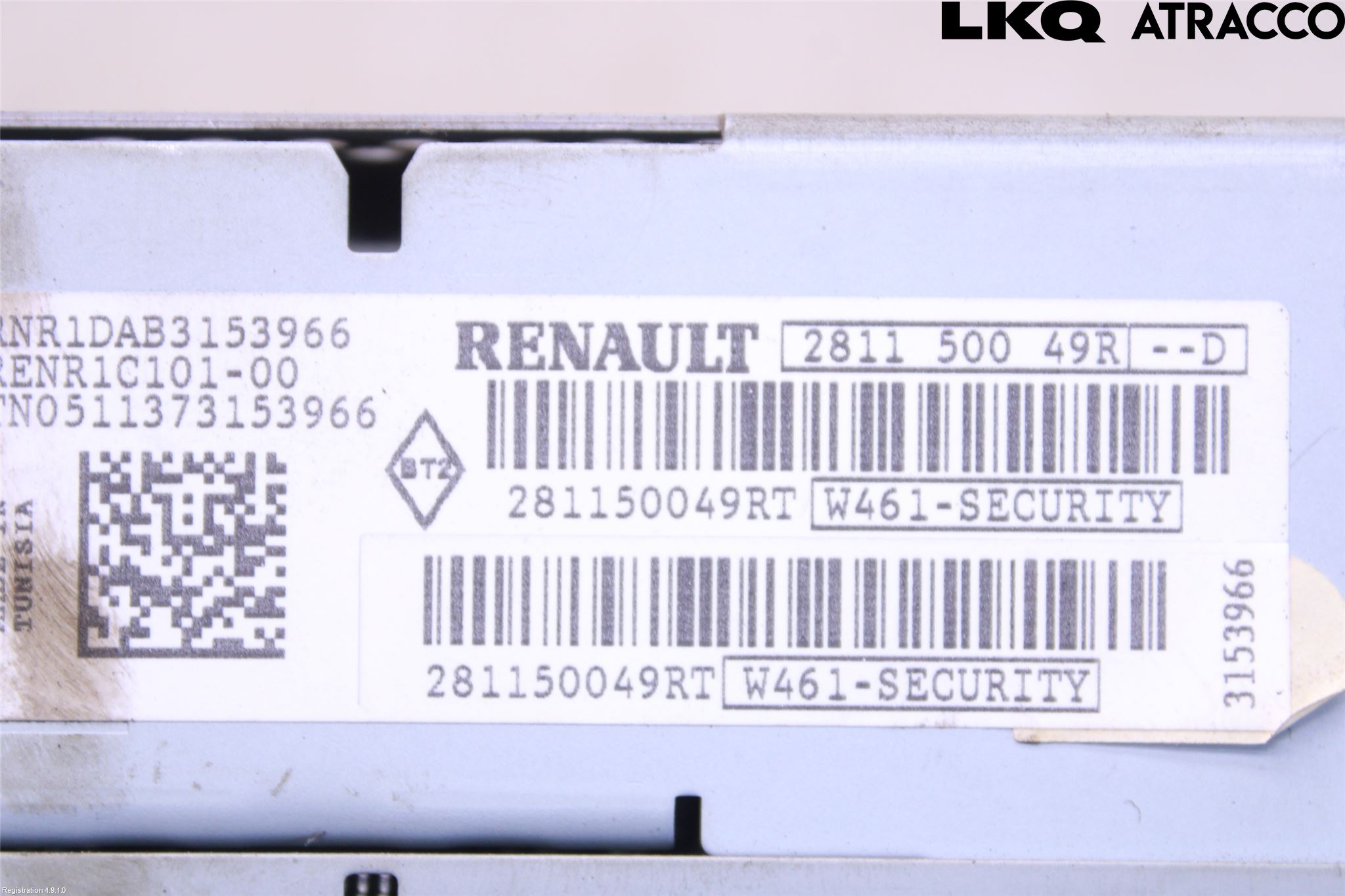 Renault MASTER III  10-14 Cd Radio - Multimediapanel