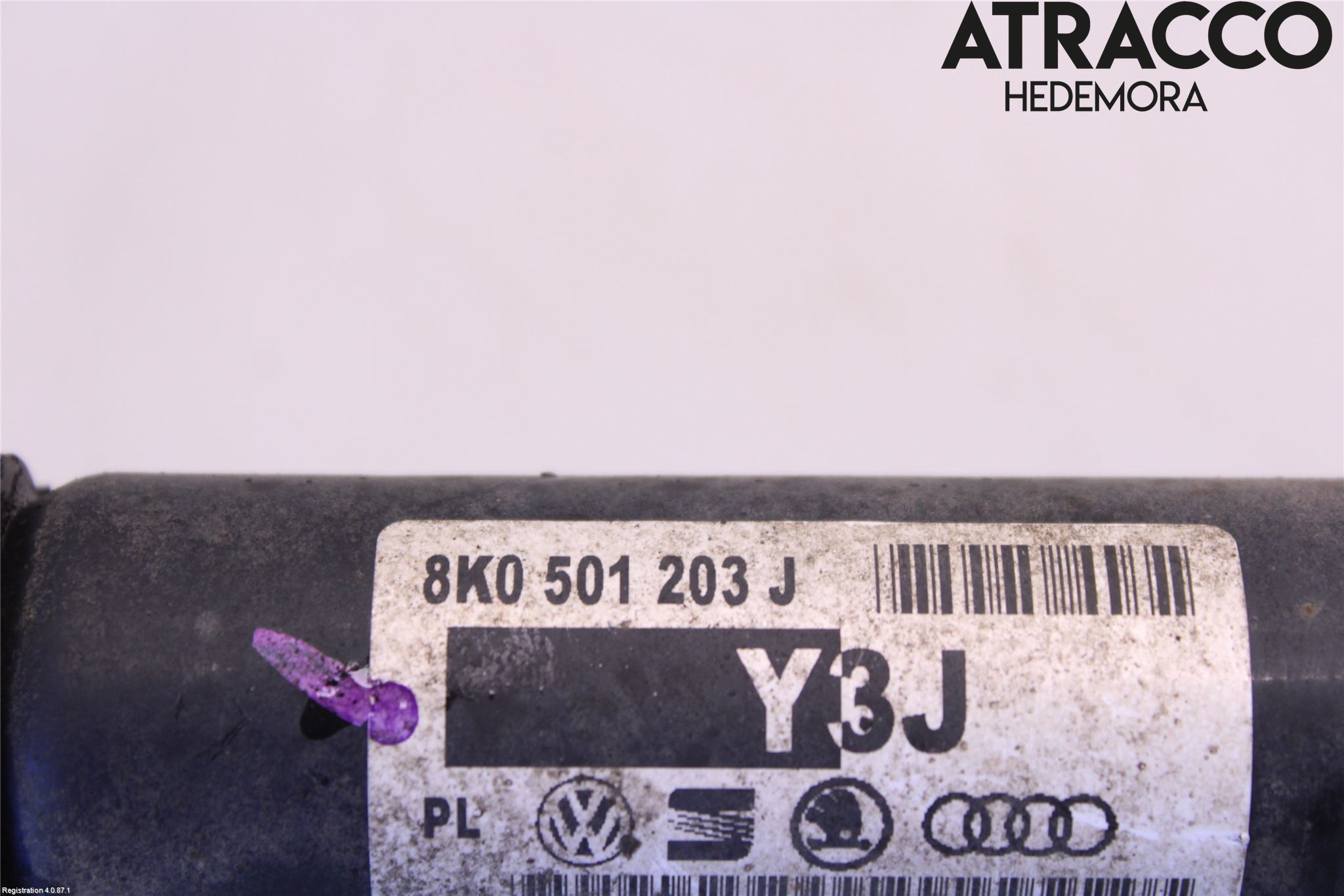 Audi A4/S4 08-11 Drivaxel Bak Höger