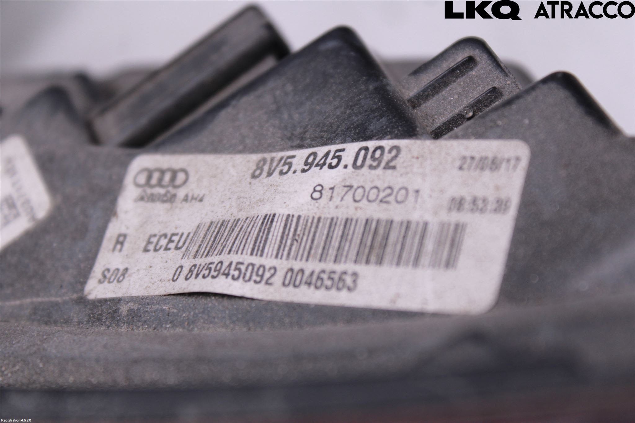 Audi A3/S3 8V 13-20 Bakljus Höger