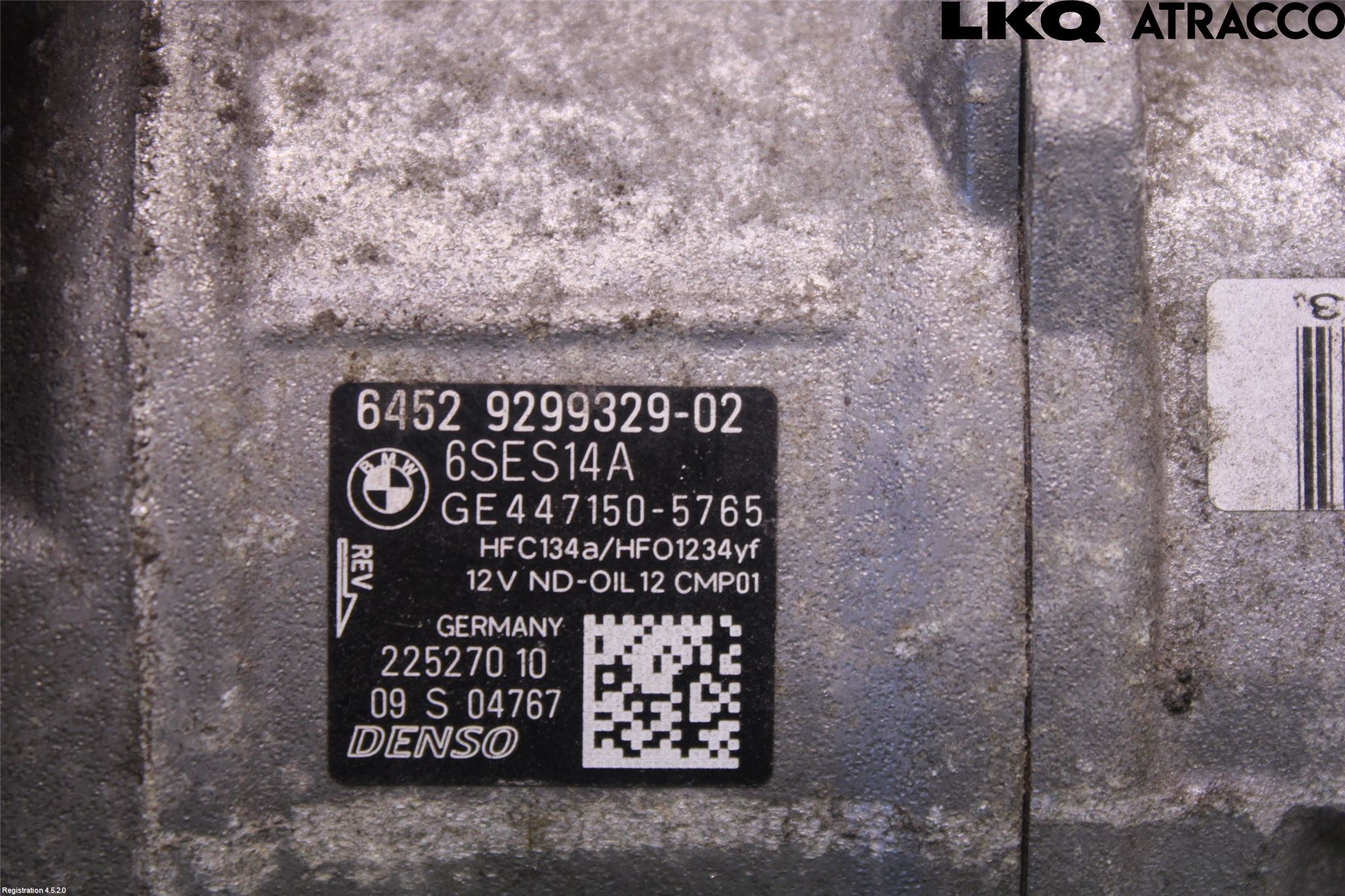 BMW 1 F20/F21 11-19 Ac Kompressor