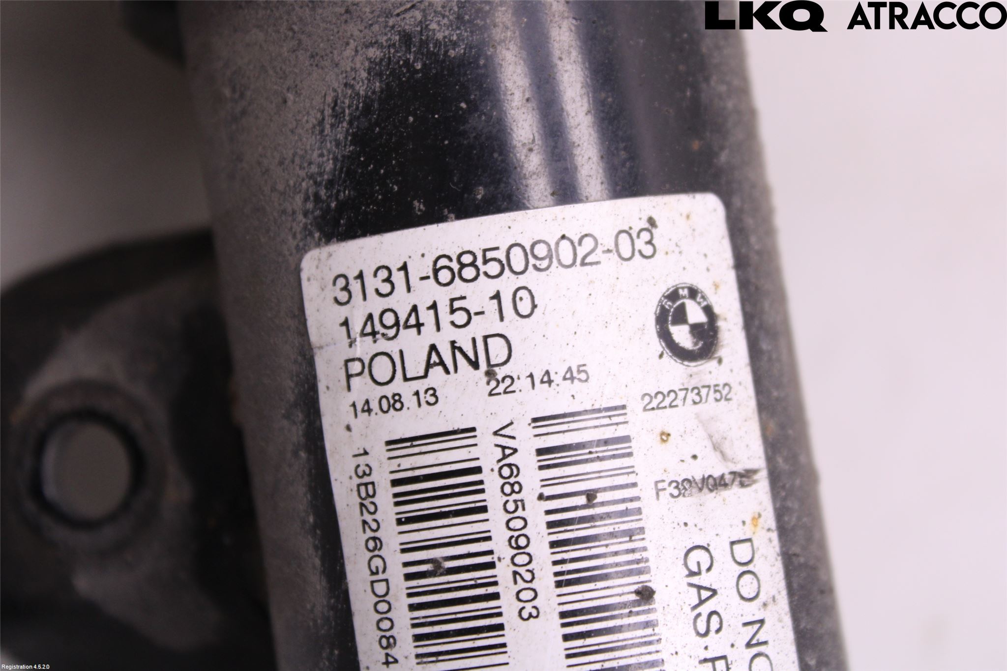 BMW 4 F32/F33/F82/F83 13-20 Fjäderben Fram Vänster