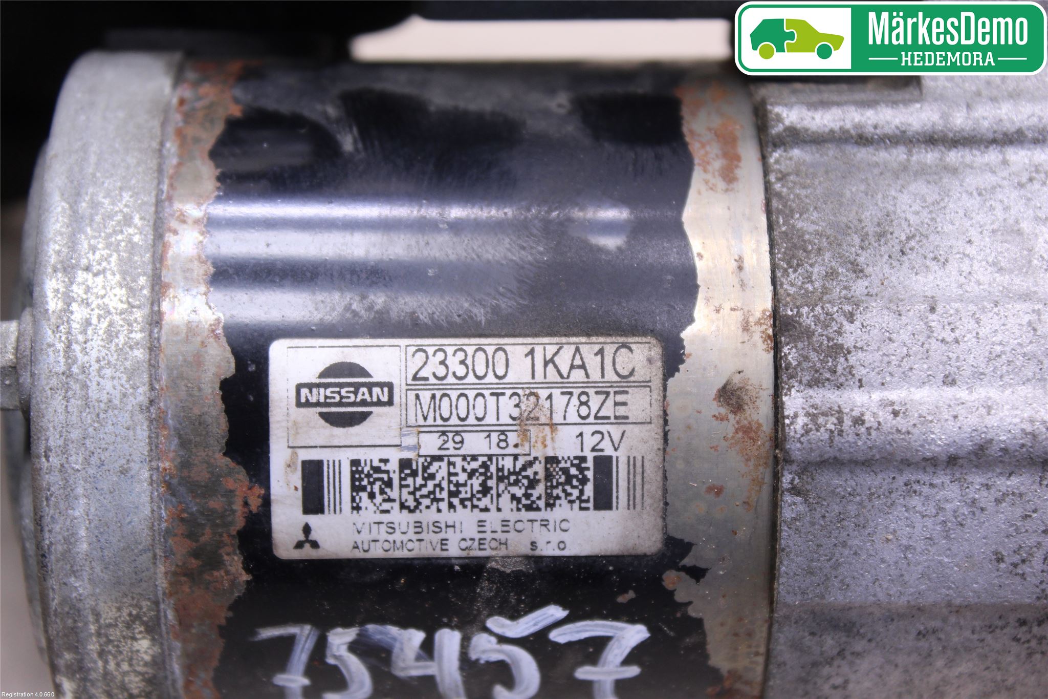 Nissan JUKE 10-14 Startmotor