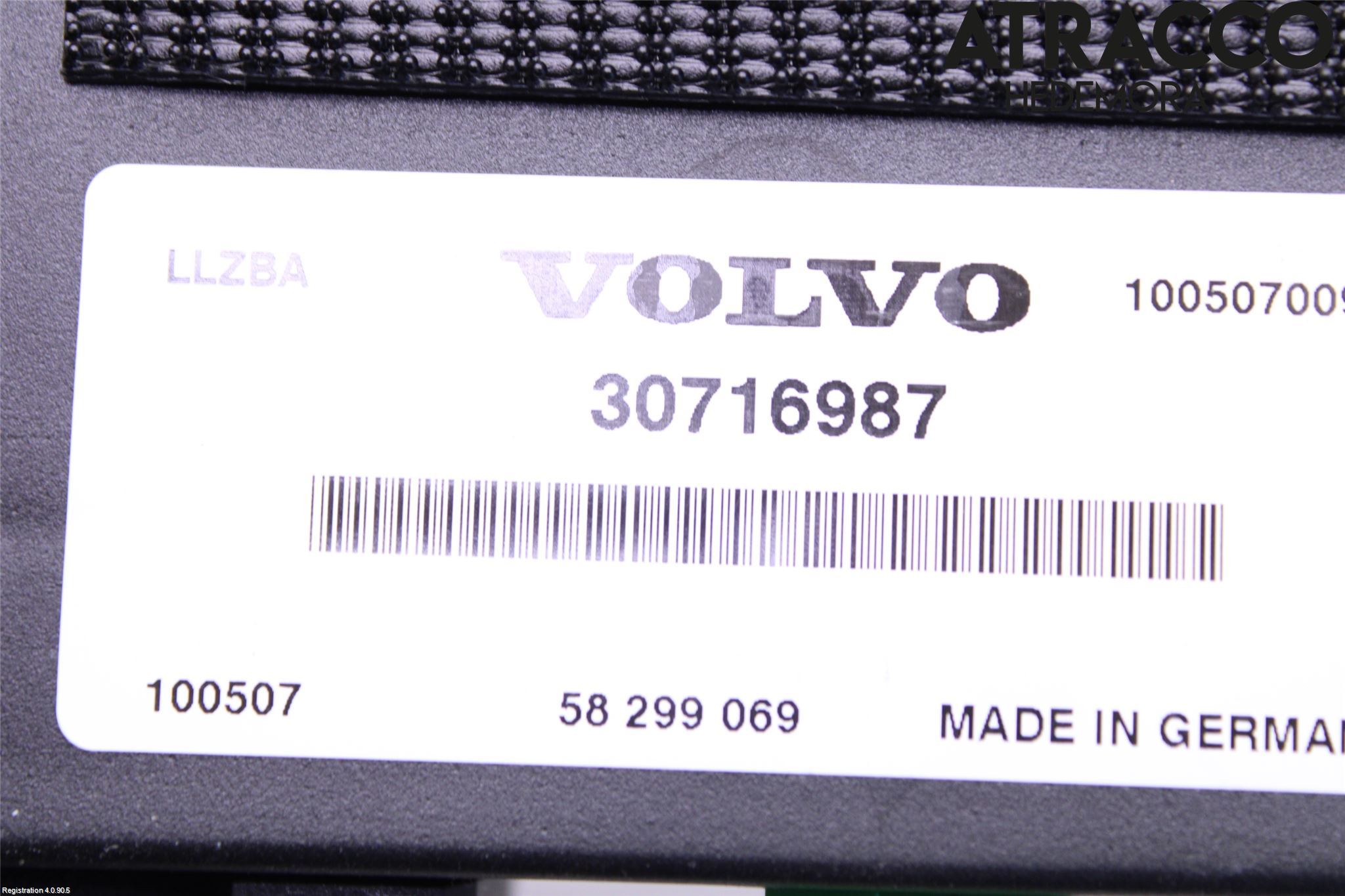 Volvo V70 08-13 Styrenhet Dragkrok