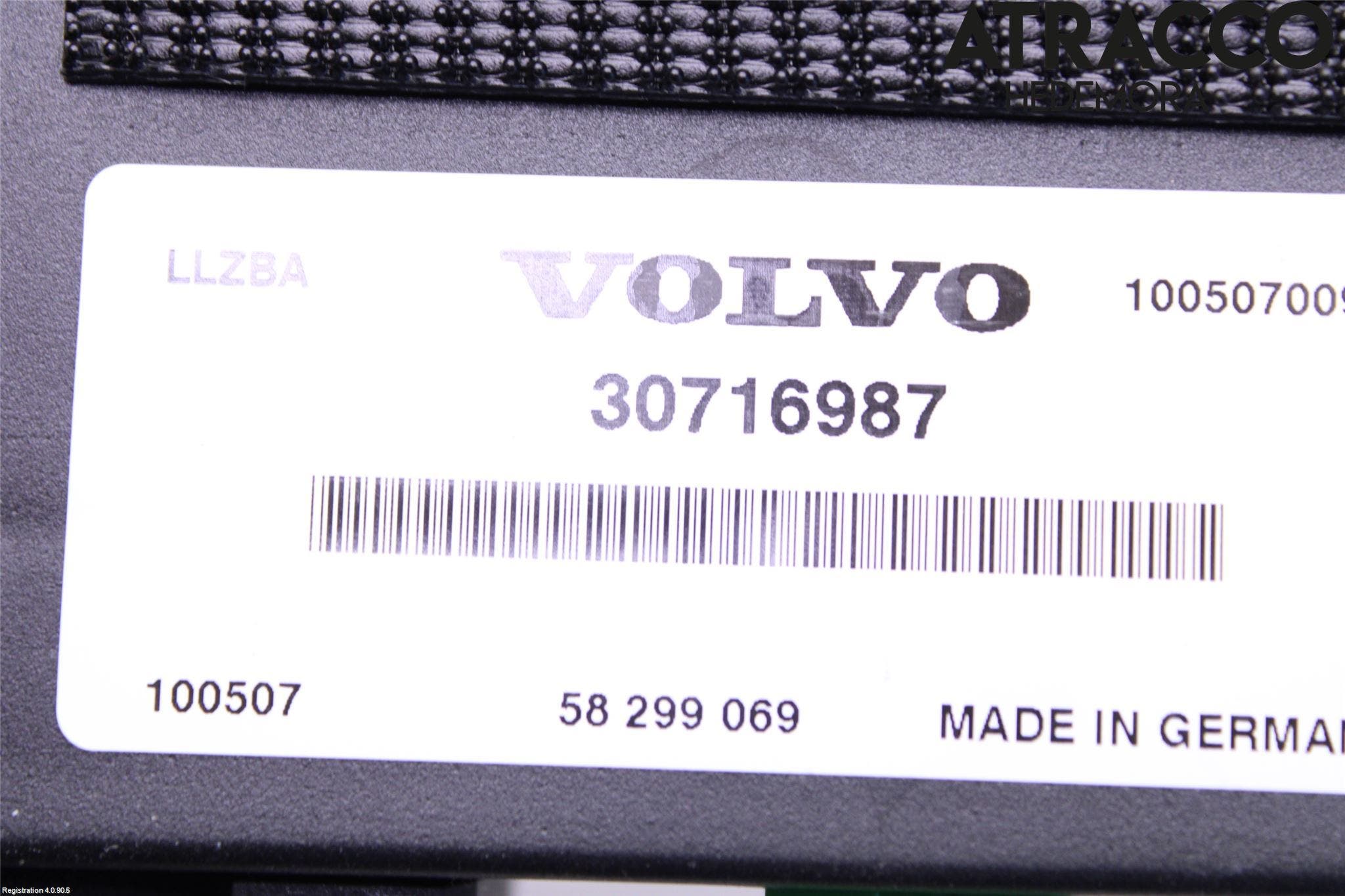 Volvo V70 08-13 Styrenhet Dragkrok