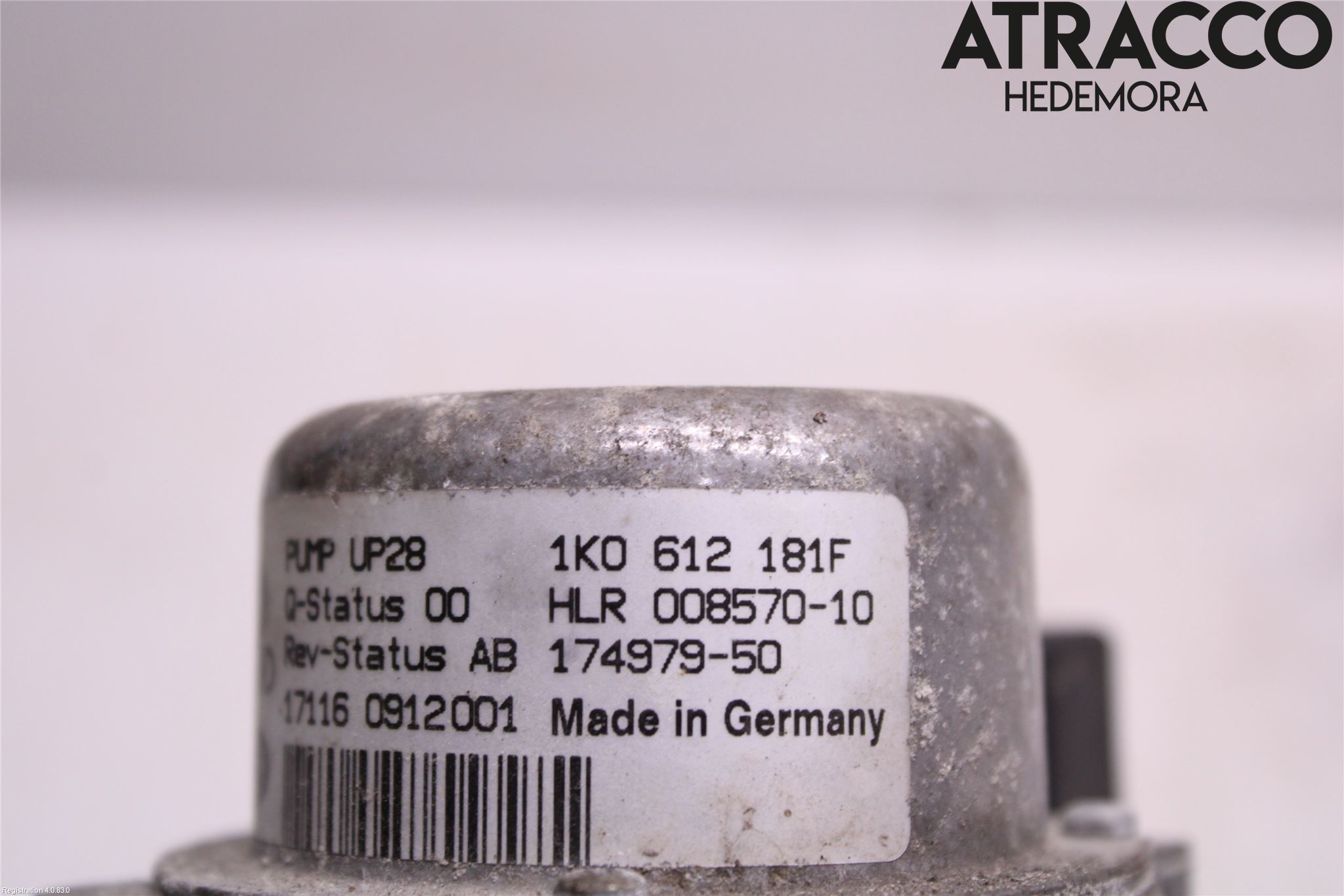 Volkswagen VW GOLF / E-GOLF VII 13-20 Vakuumpump