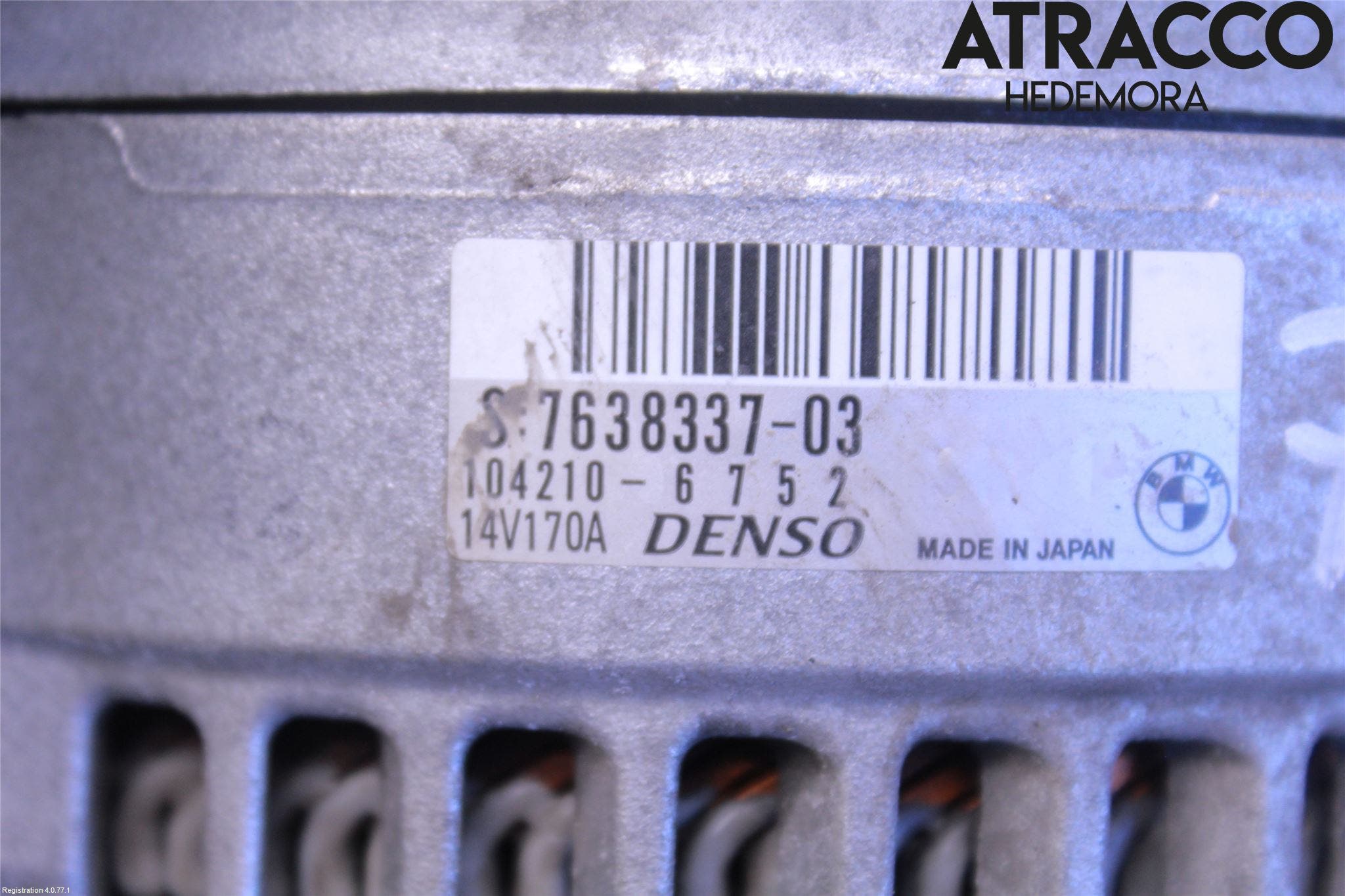 BMW 1 F20/F21 11-19 Generator