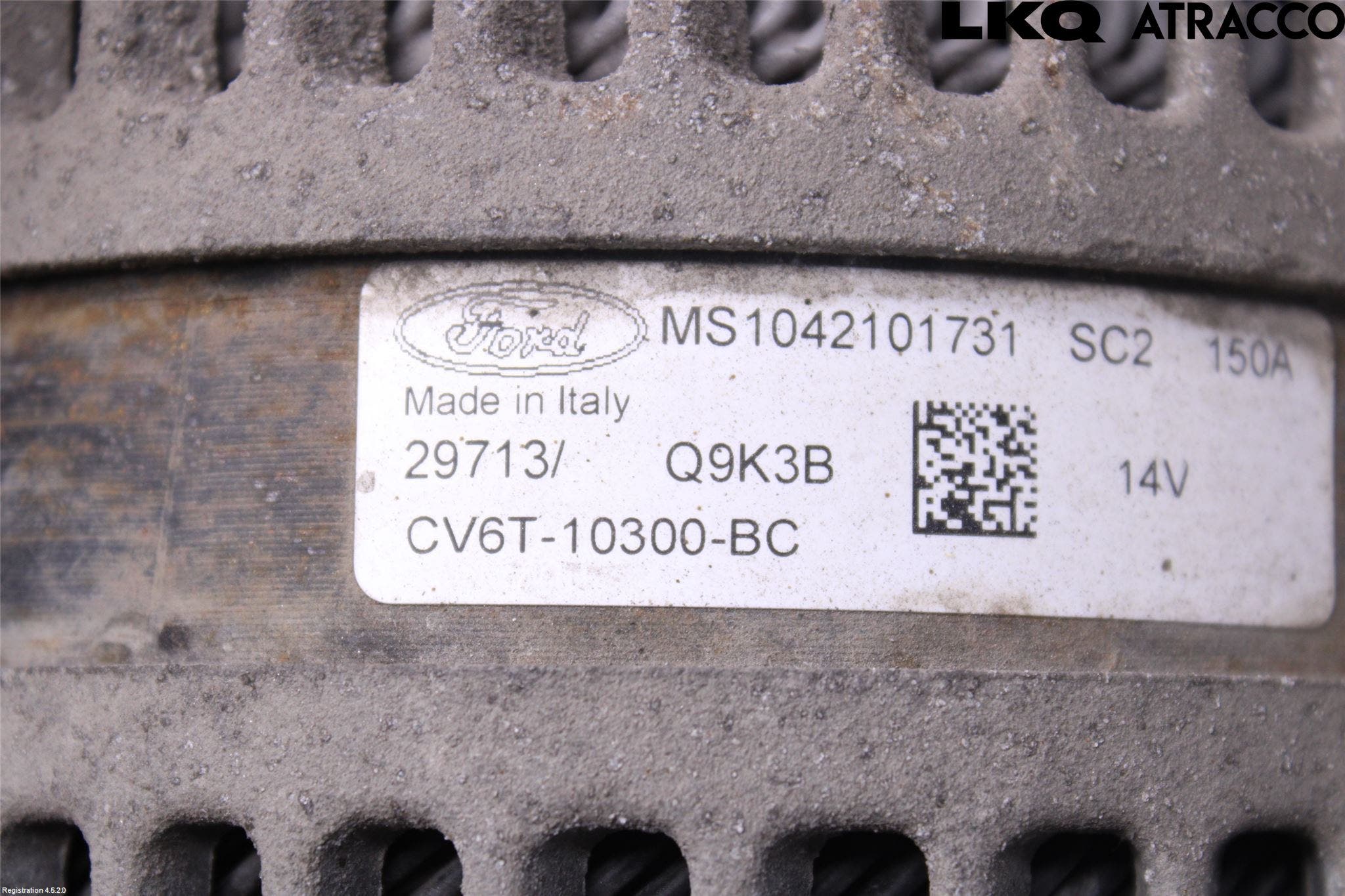 Ford FIESTA 13-17 Generator