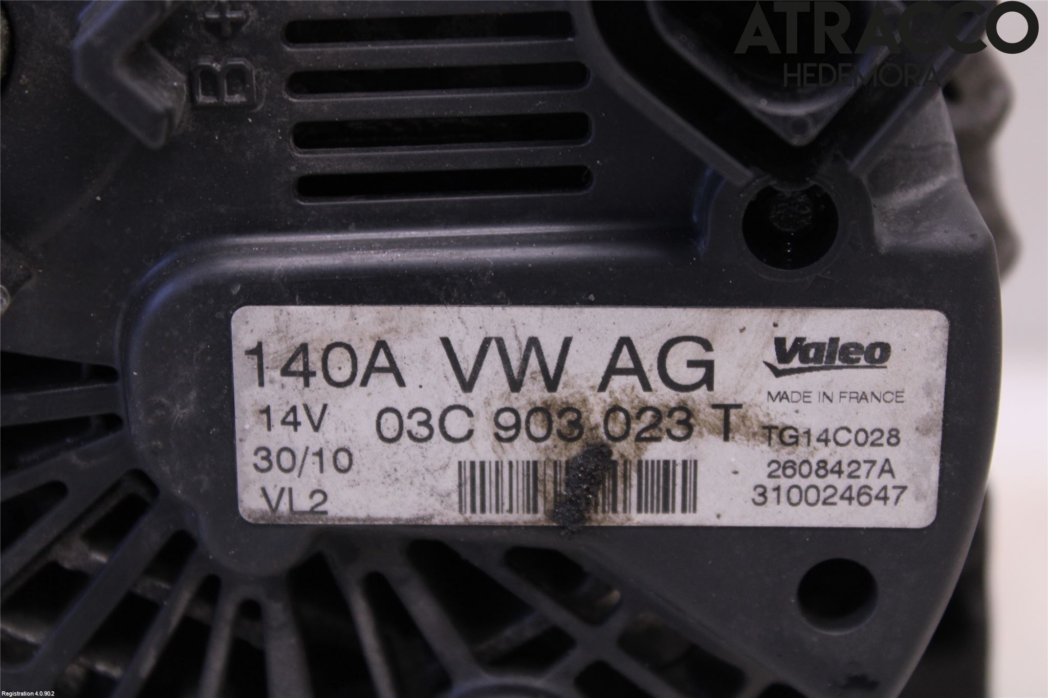 Audi A1/S1 11-18 Generator