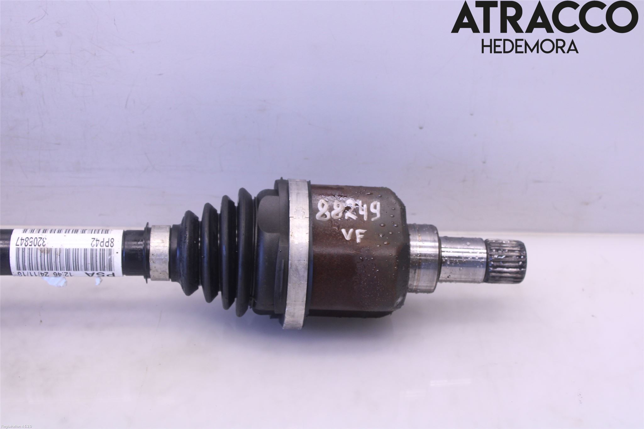 Peugeot 3008 17-24 Drivaxel Fram Vänster