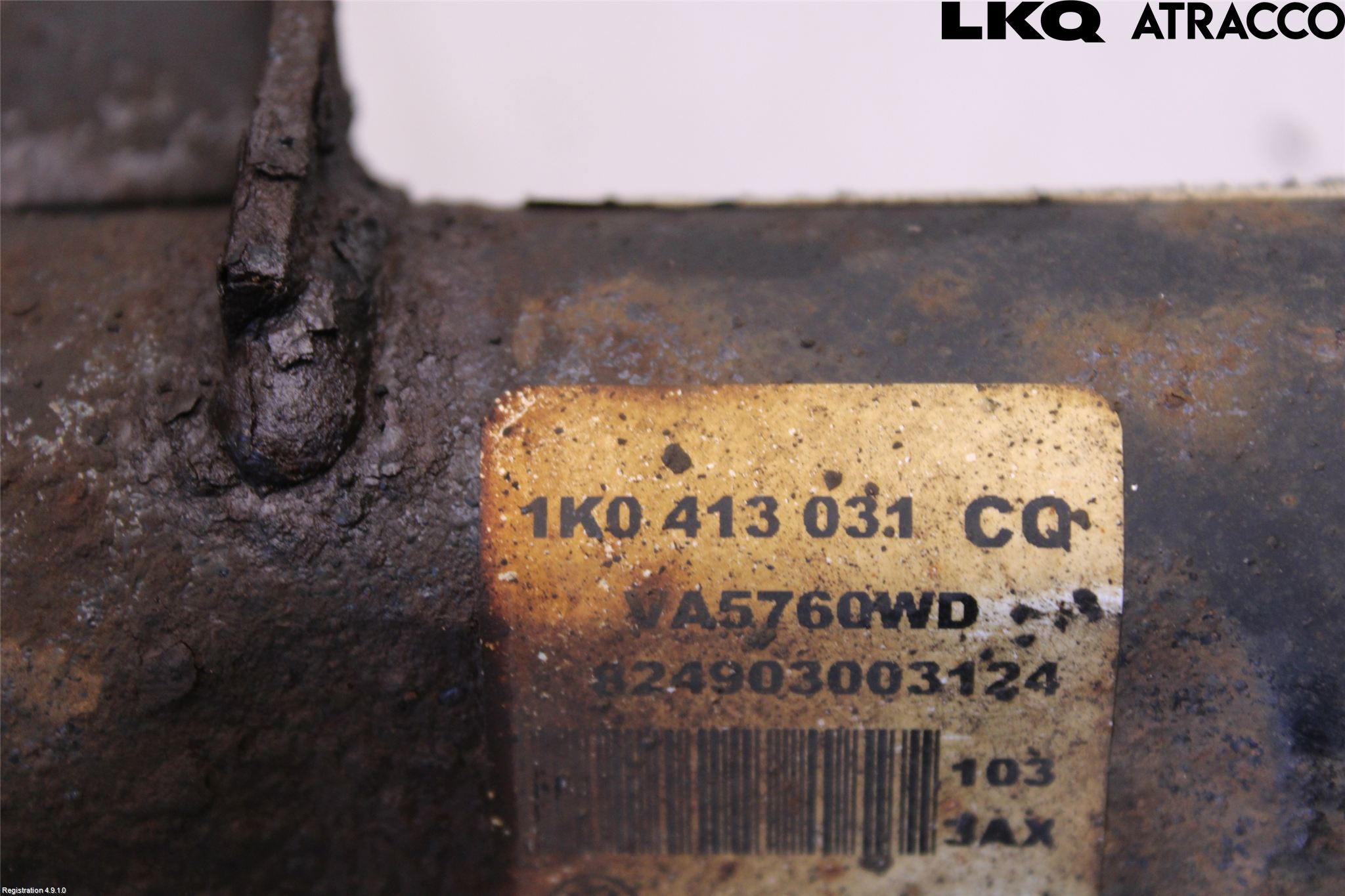 Volkswagen VW GOLF VI 09-13 Fjäderben Fram Höger