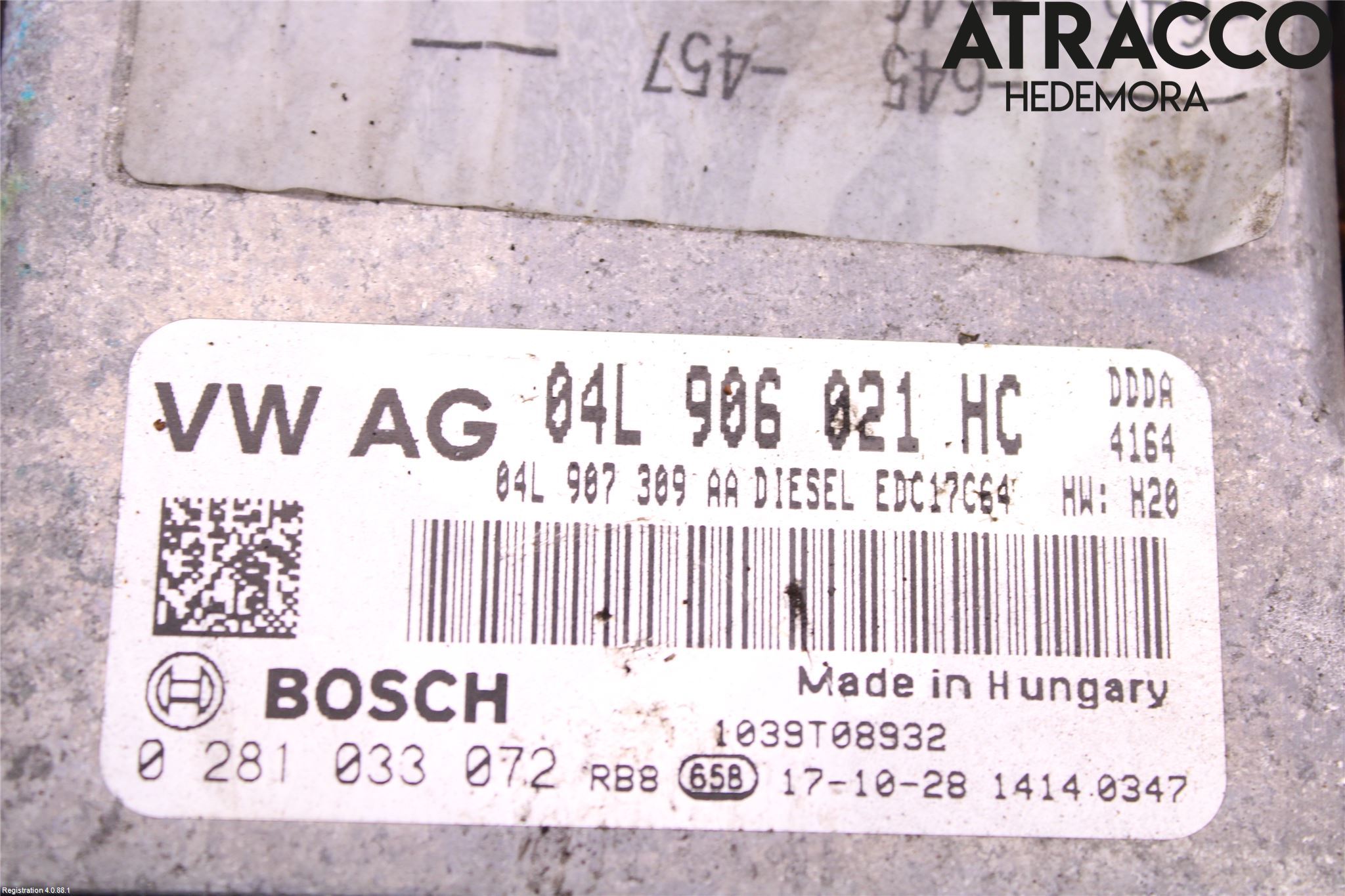 Audi A6/S6 4G 11-18 Styrenhet Inspump Diesel