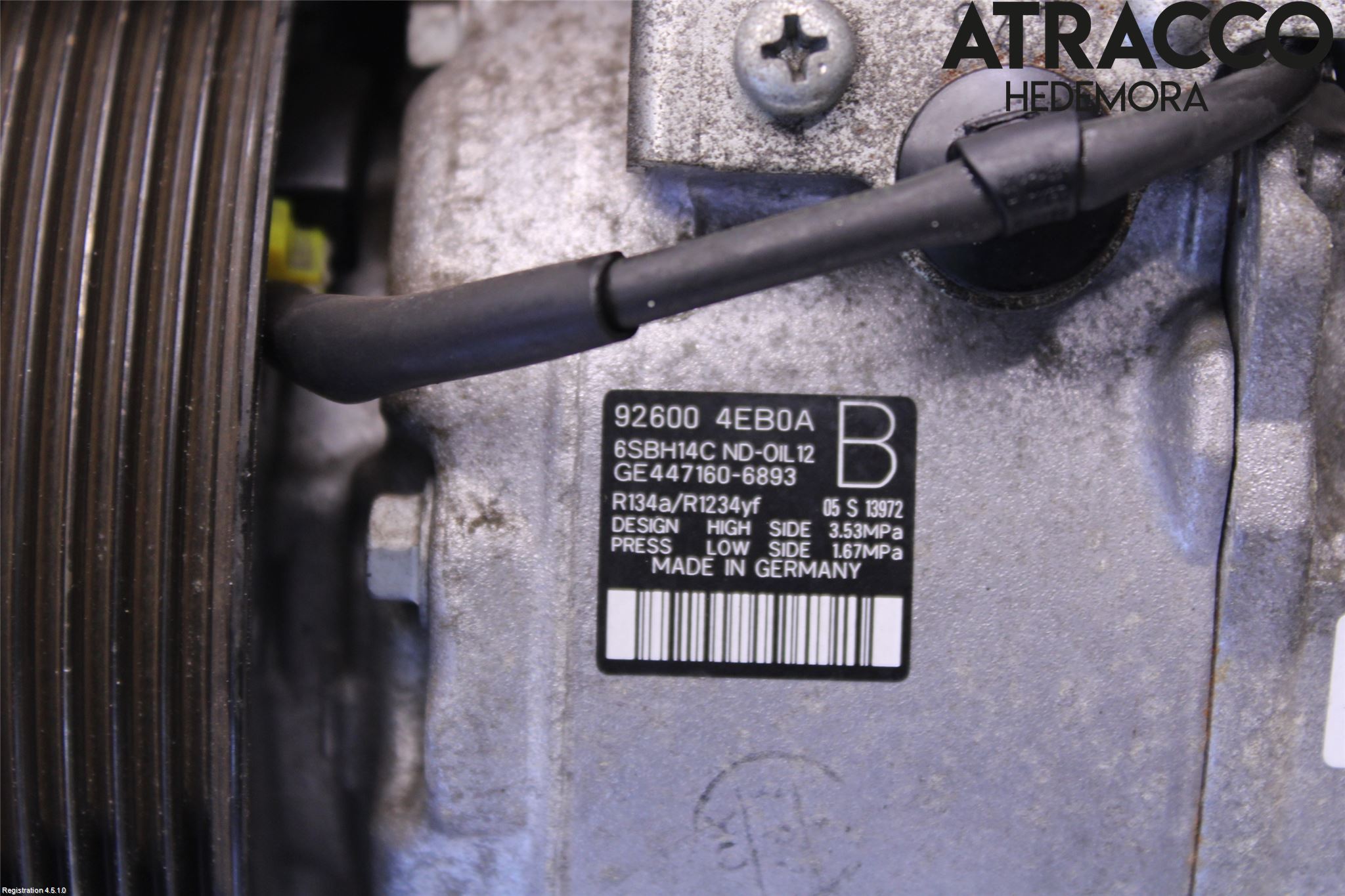 Nissan QASHQAI 14-17 Ac Kompressor