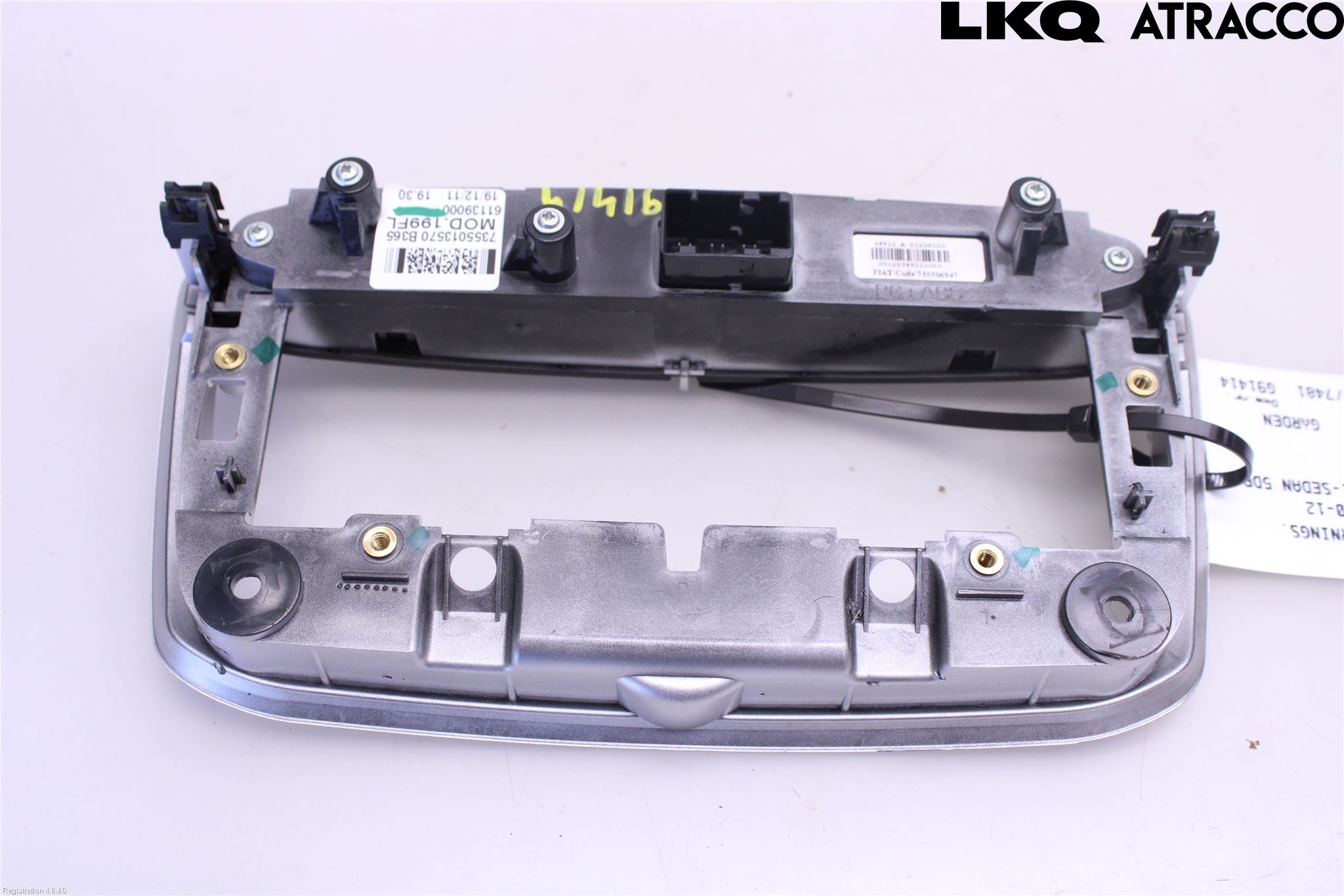 Fiat PUNTO EVO 10-12 Strömställare Varnings