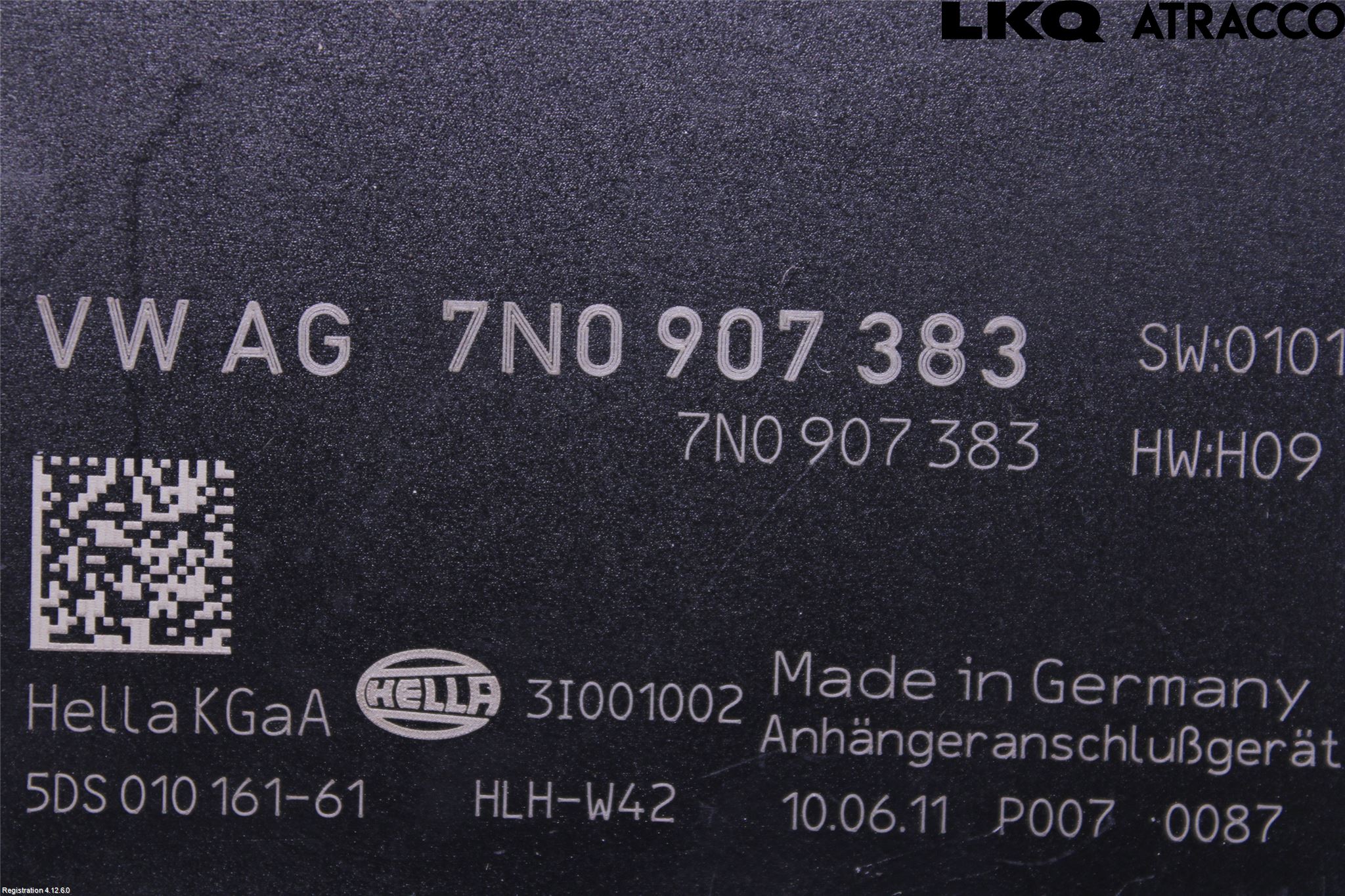 Volkswagen VW PASSAT 11-14 Styrenhet Dragkrok