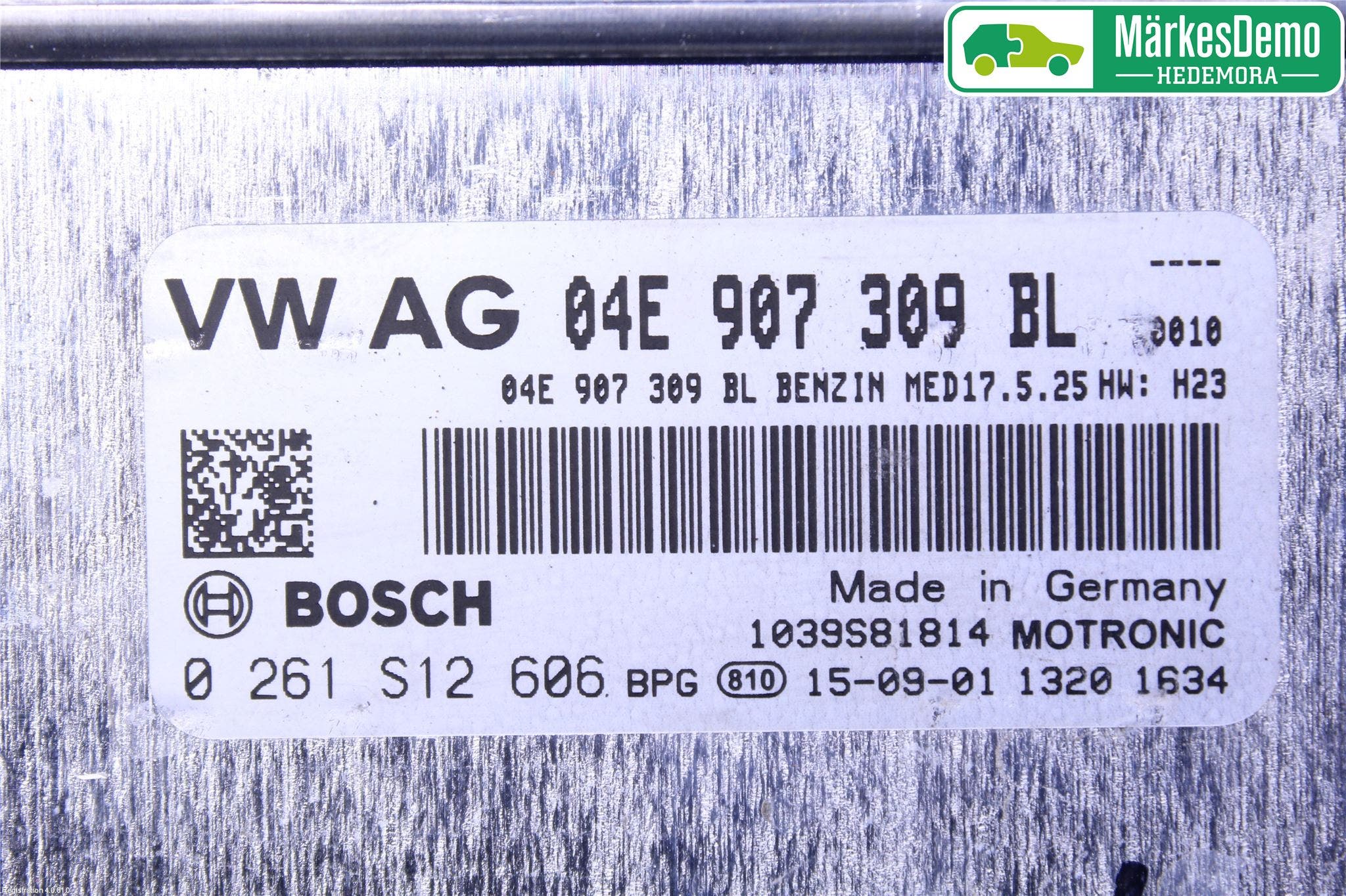 Volkswagen VW GOLF / E-GOLF VII 13-20 Styrenhet Insprut Bensin